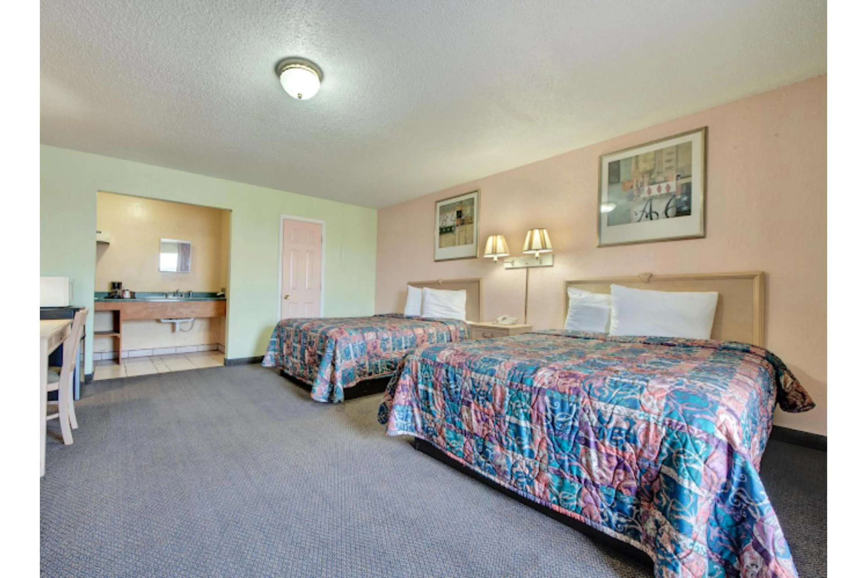 Bedroom, Bed in American Inn by Hotel O Vernon US 287