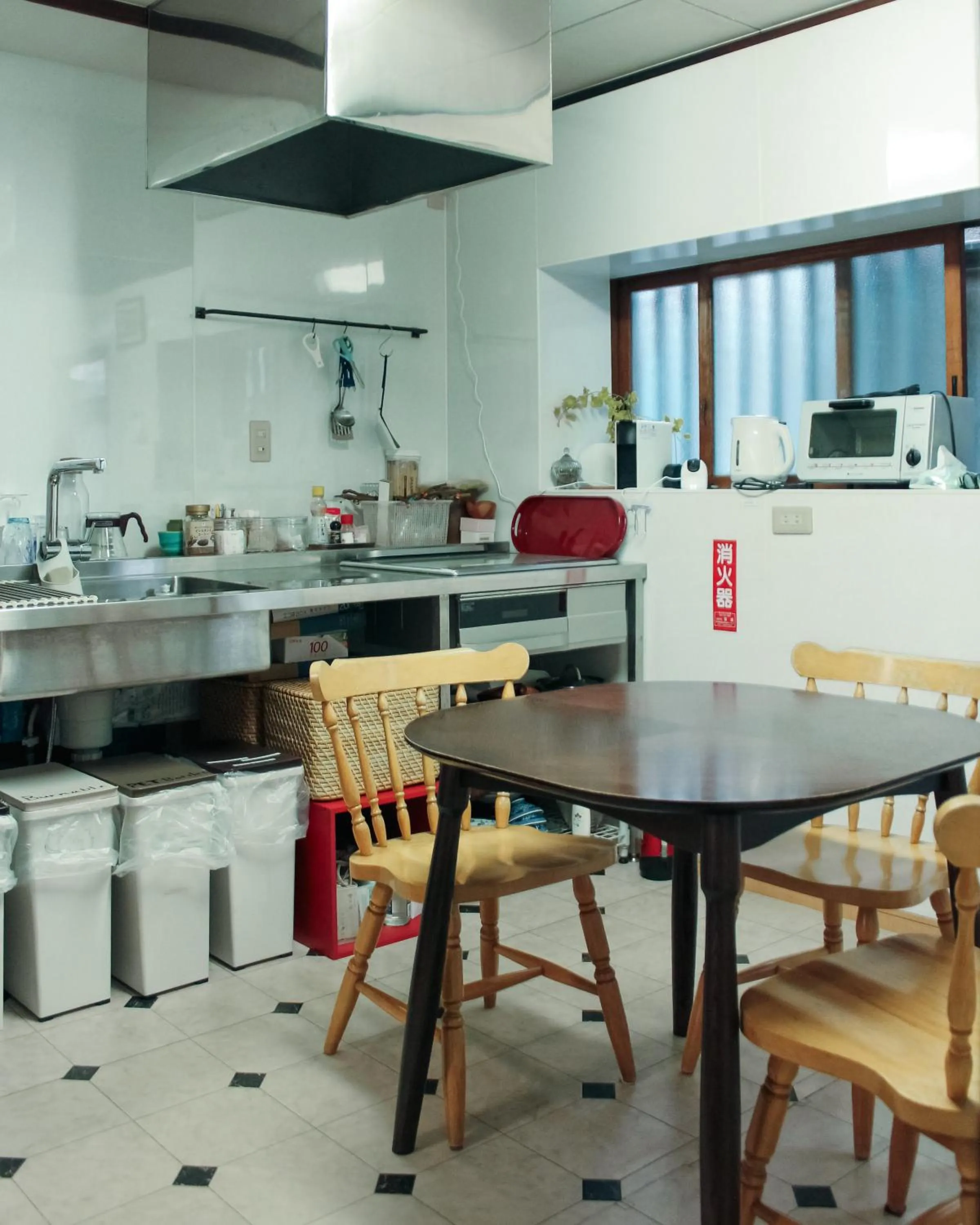 Kitchen or kitchenette in Hostel Hana An