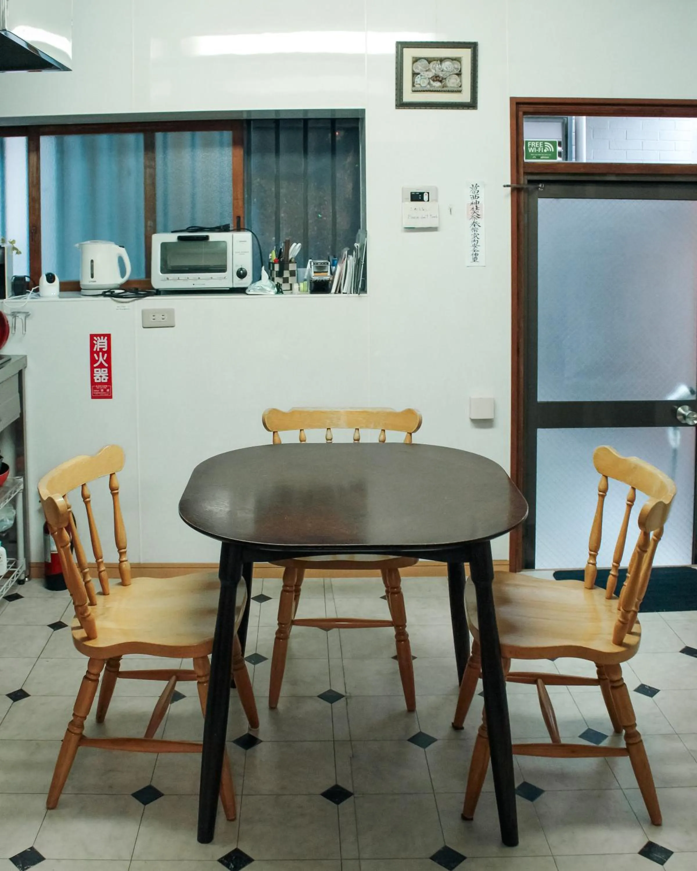 Kitchen or kitchenette in Hostel Hana An