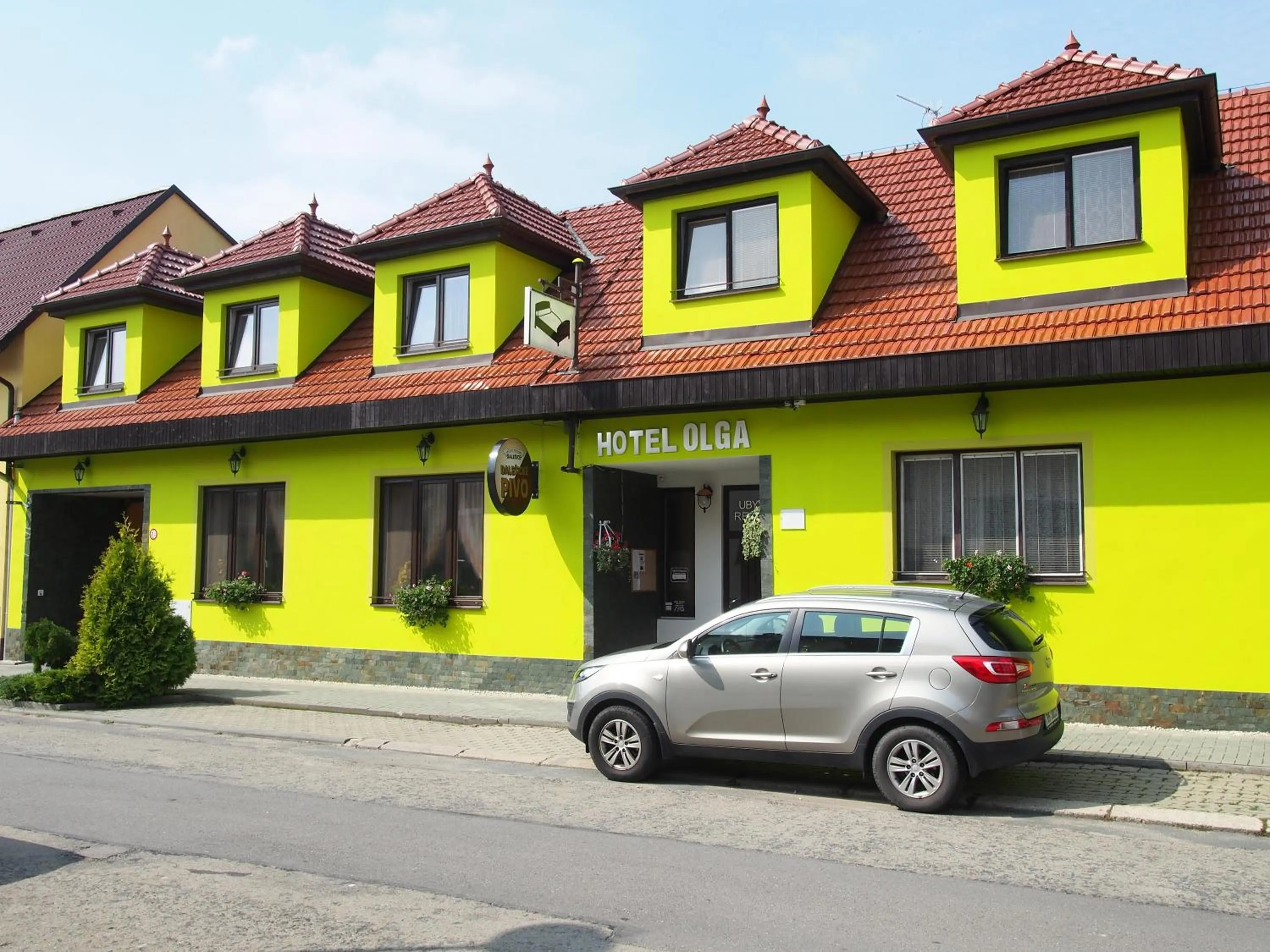 Property building in Hotel Olga