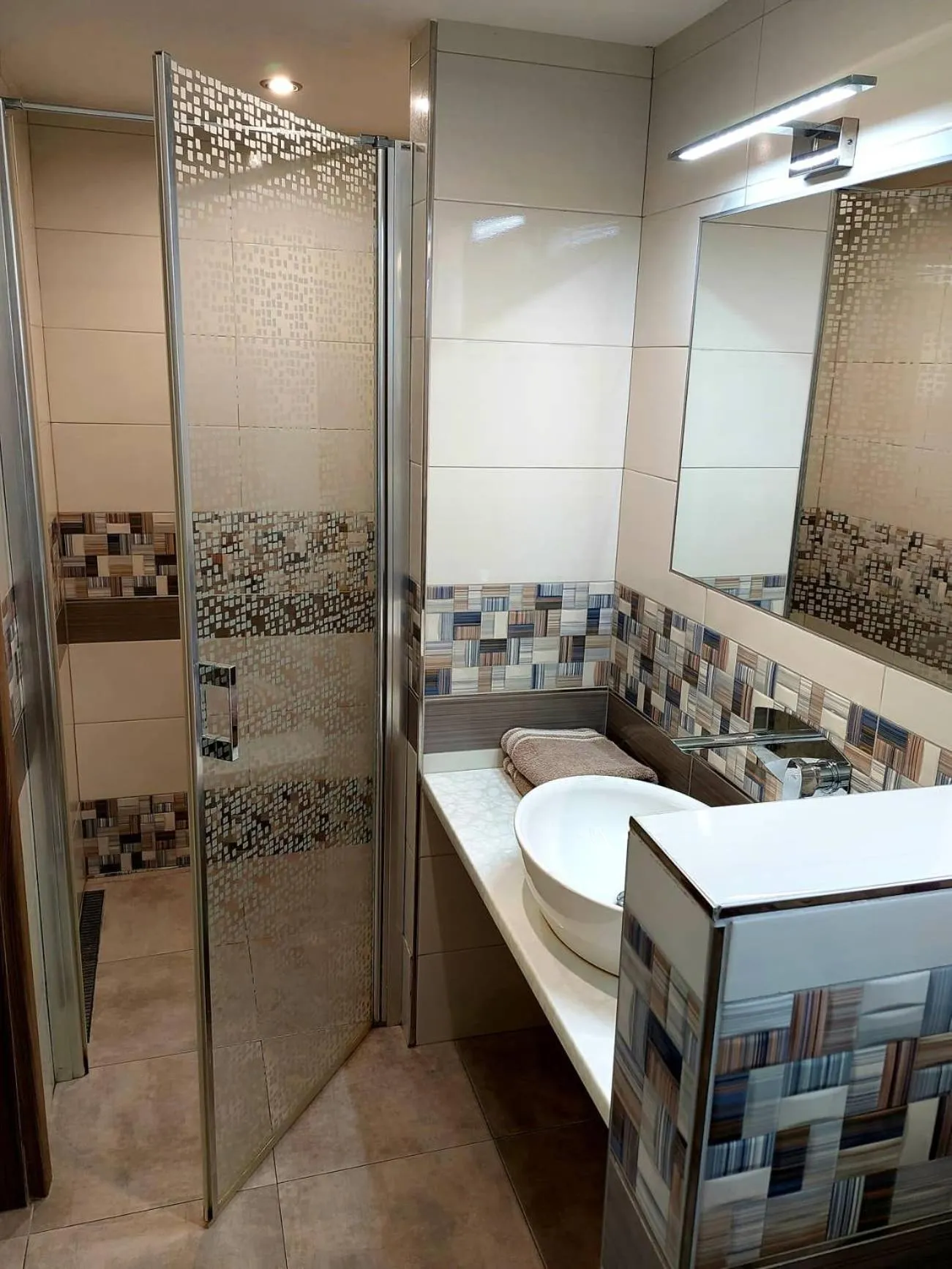 Bathroom in Hotel Olga