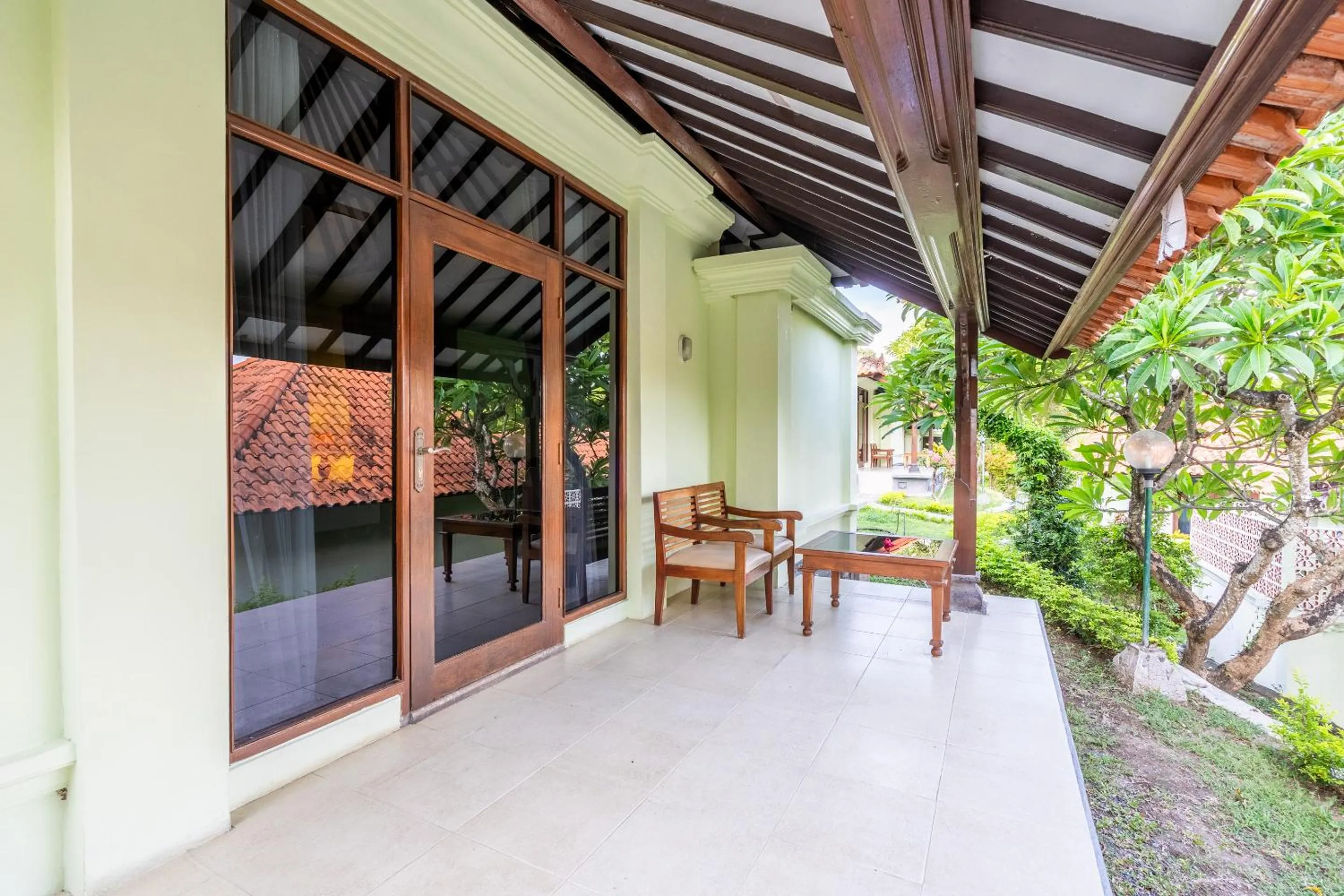 Balcony/Terrace in Taman Surgawi Resort & Spa