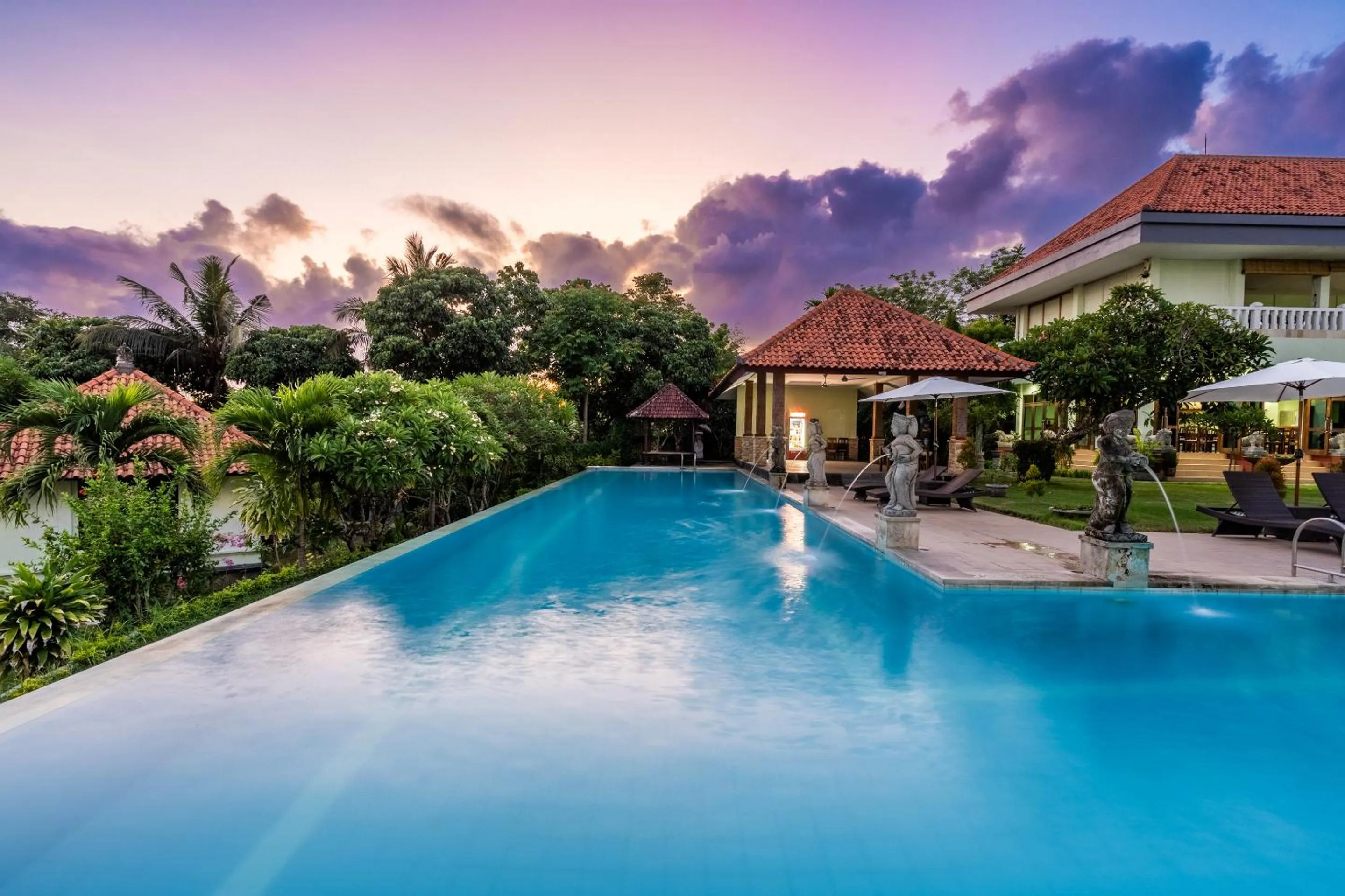 Garden in Taman Surgawi Resort & Spa