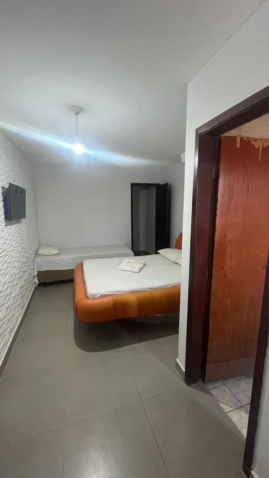 TV and multimedia, Bed in Caribe Palace Hotel Taguatinga