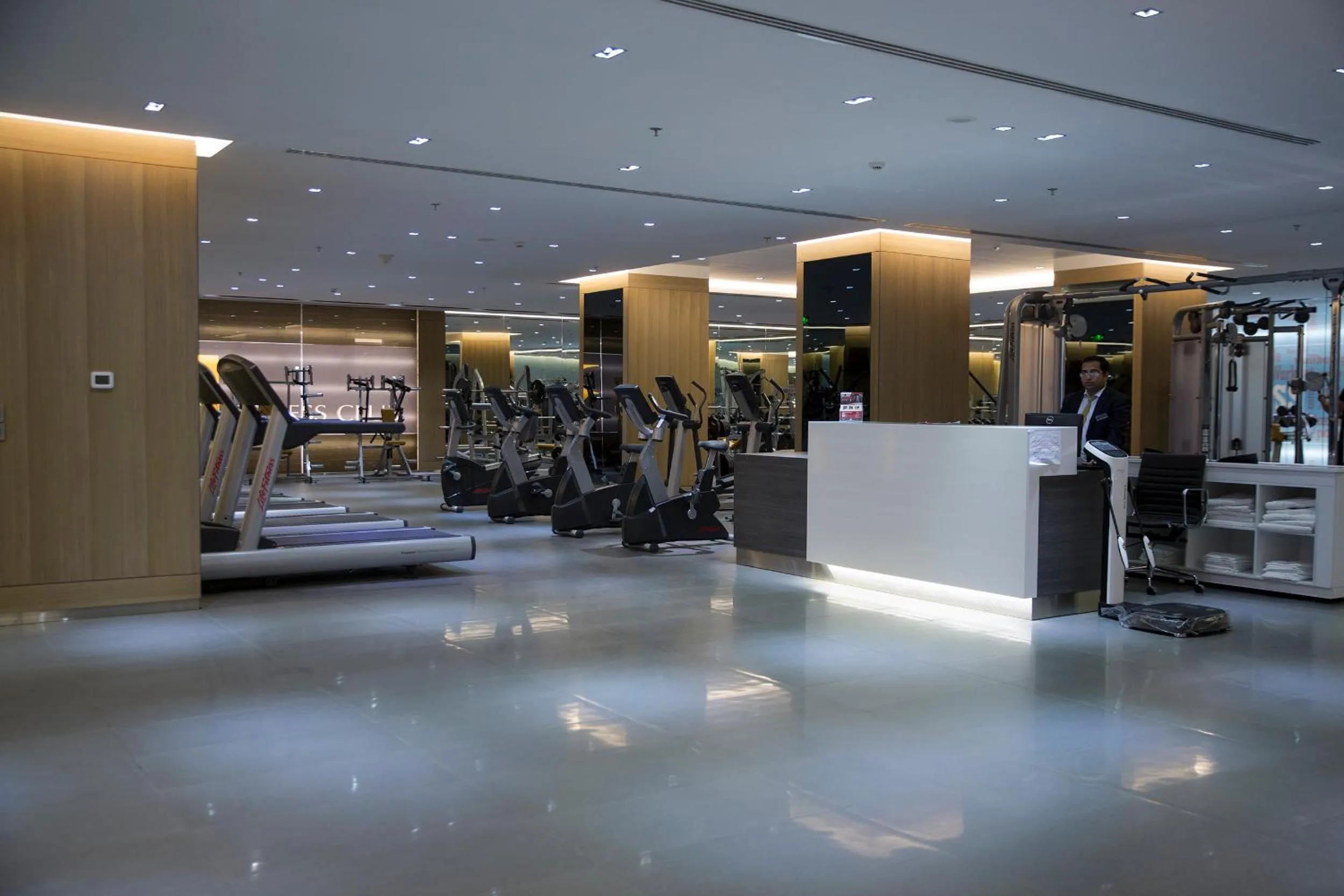 Fitness centre/facilities in Executives Hotel - KAFD