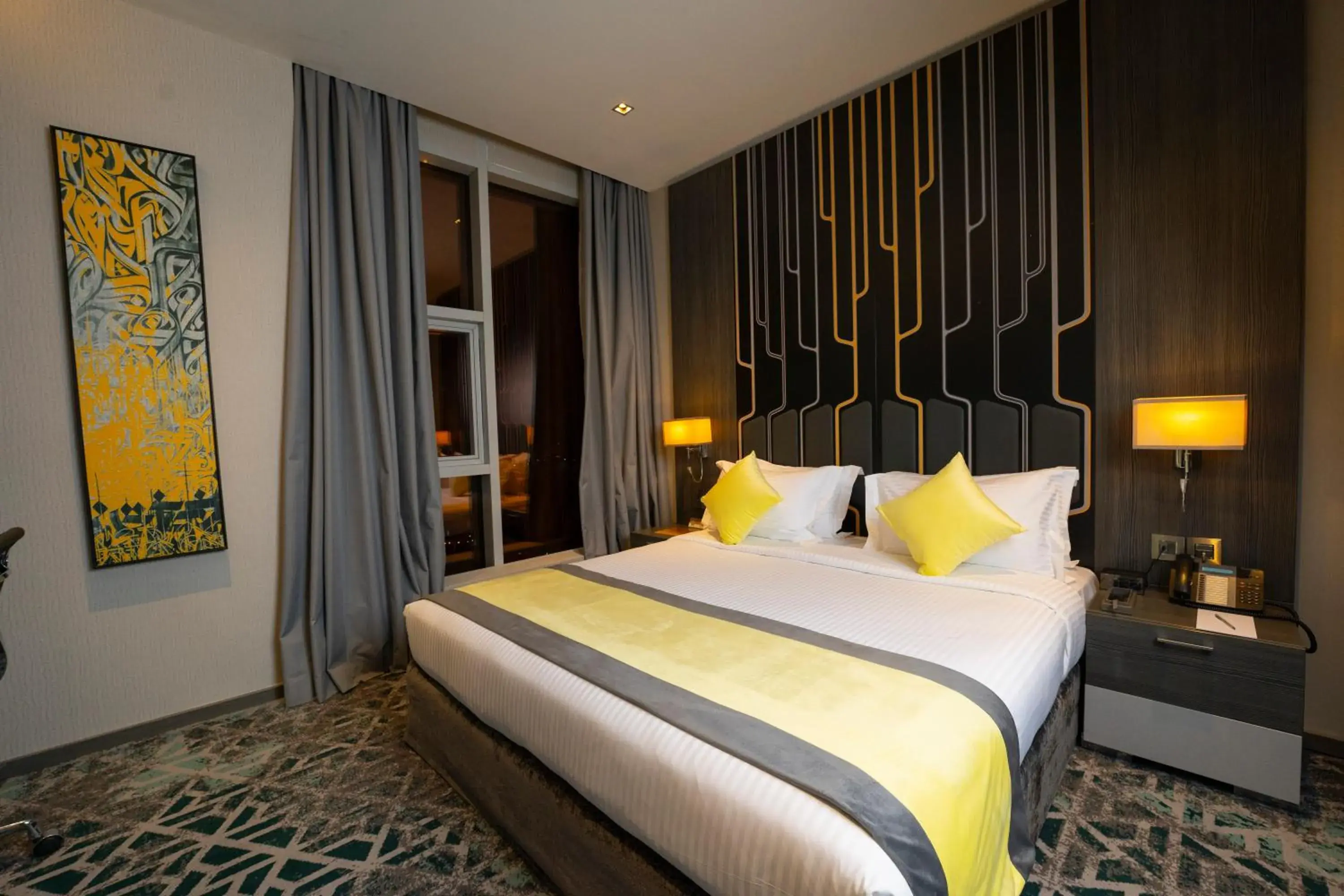 Night, Bed in Executives Hotel - KAFD Night, Bed in Executives Hotel - KAFD