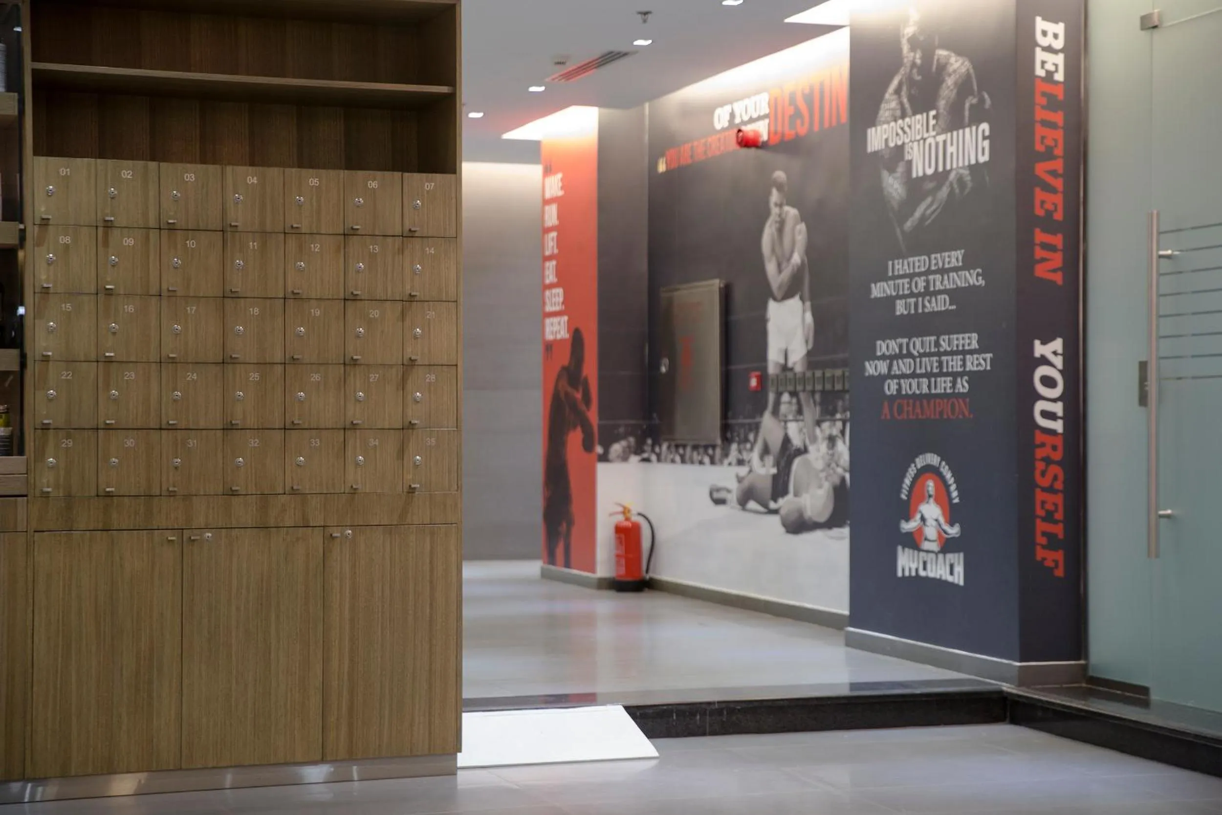 Fitness centre/facilities in Executives Hotel - KAFD