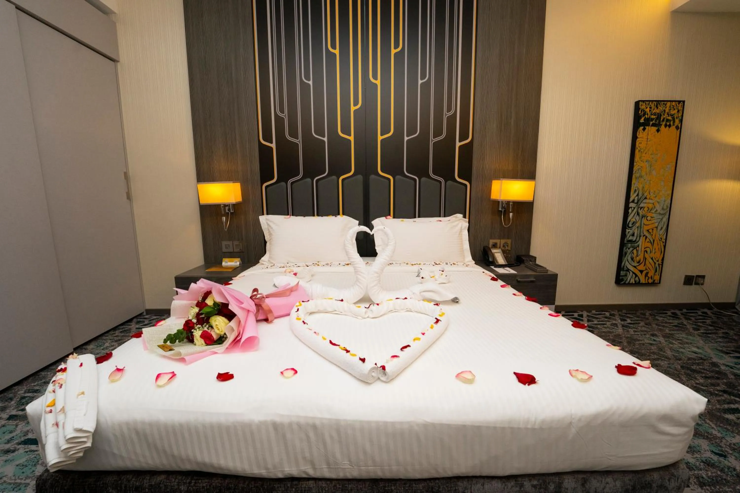 Bed in Executives Hotel - KAFD