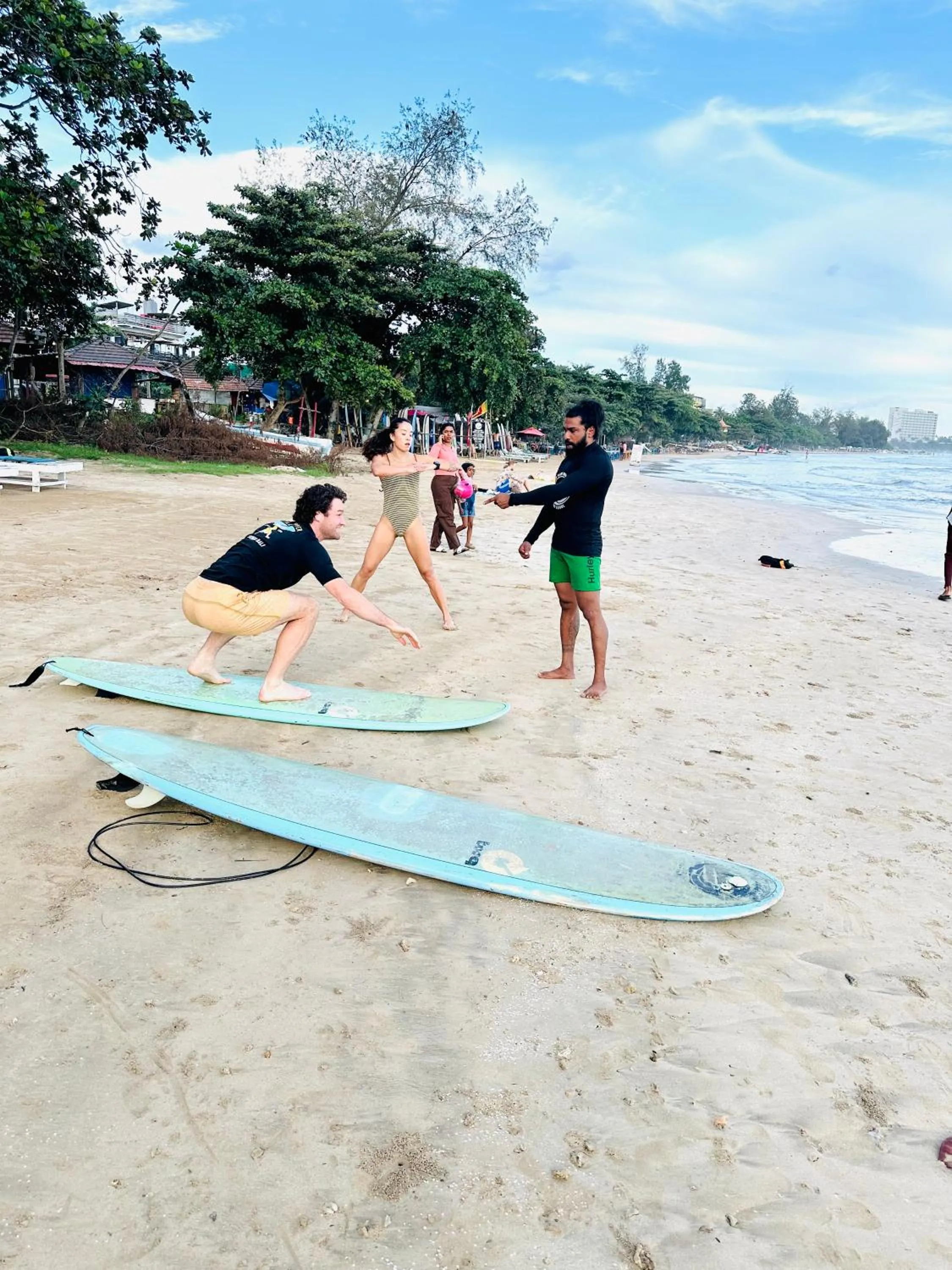 Beach in Cocoplant Surf Inn