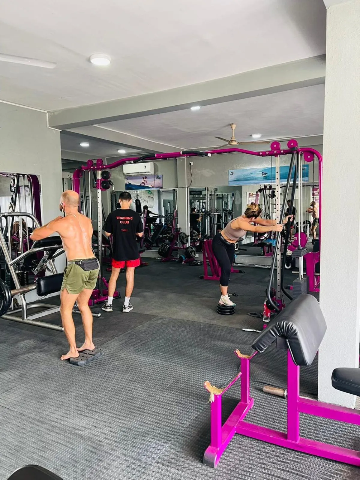 Fitness centre/facilities in Cocoplant Surf Inn