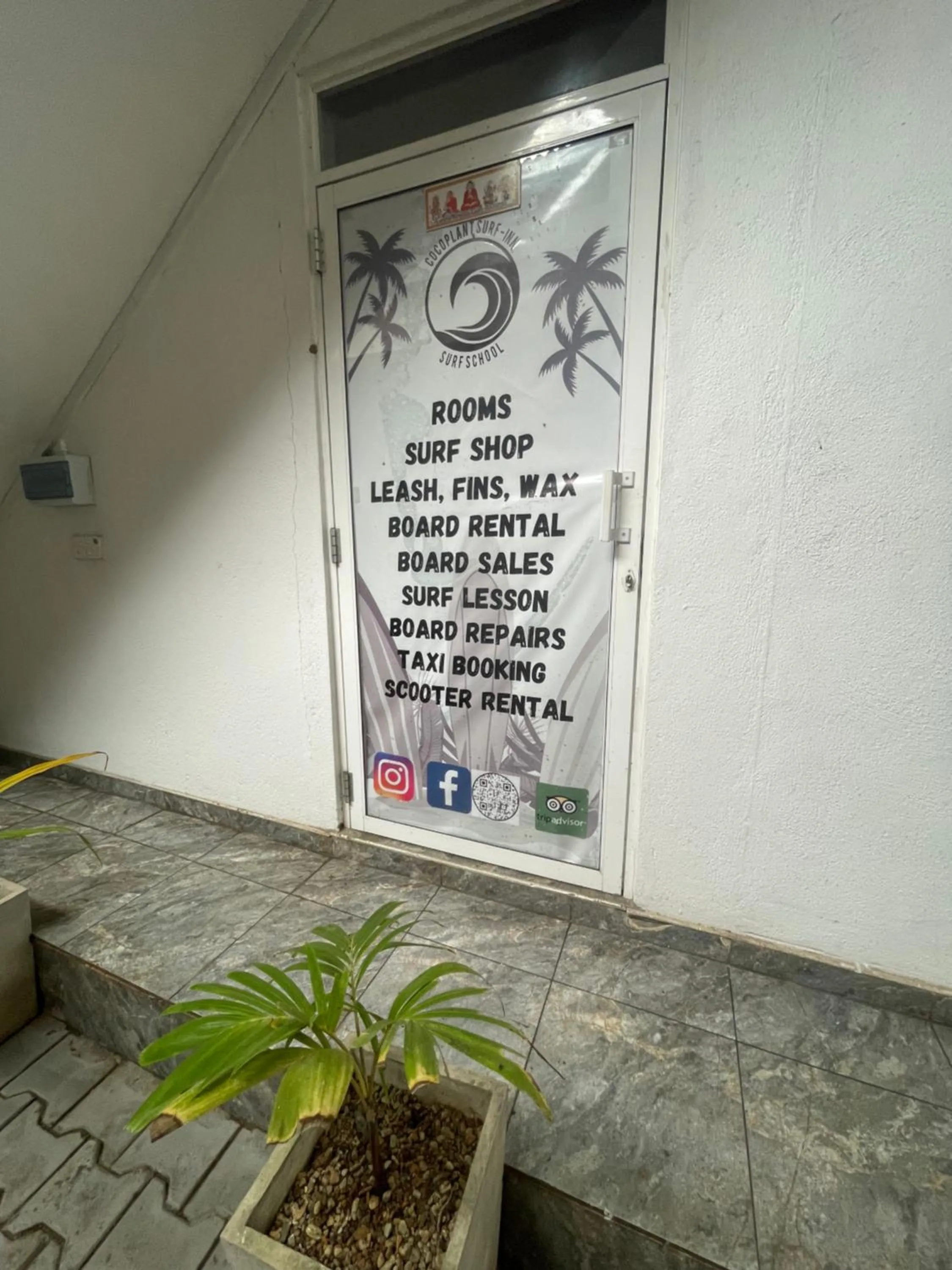 Property building in Cocoplant Surf Inn