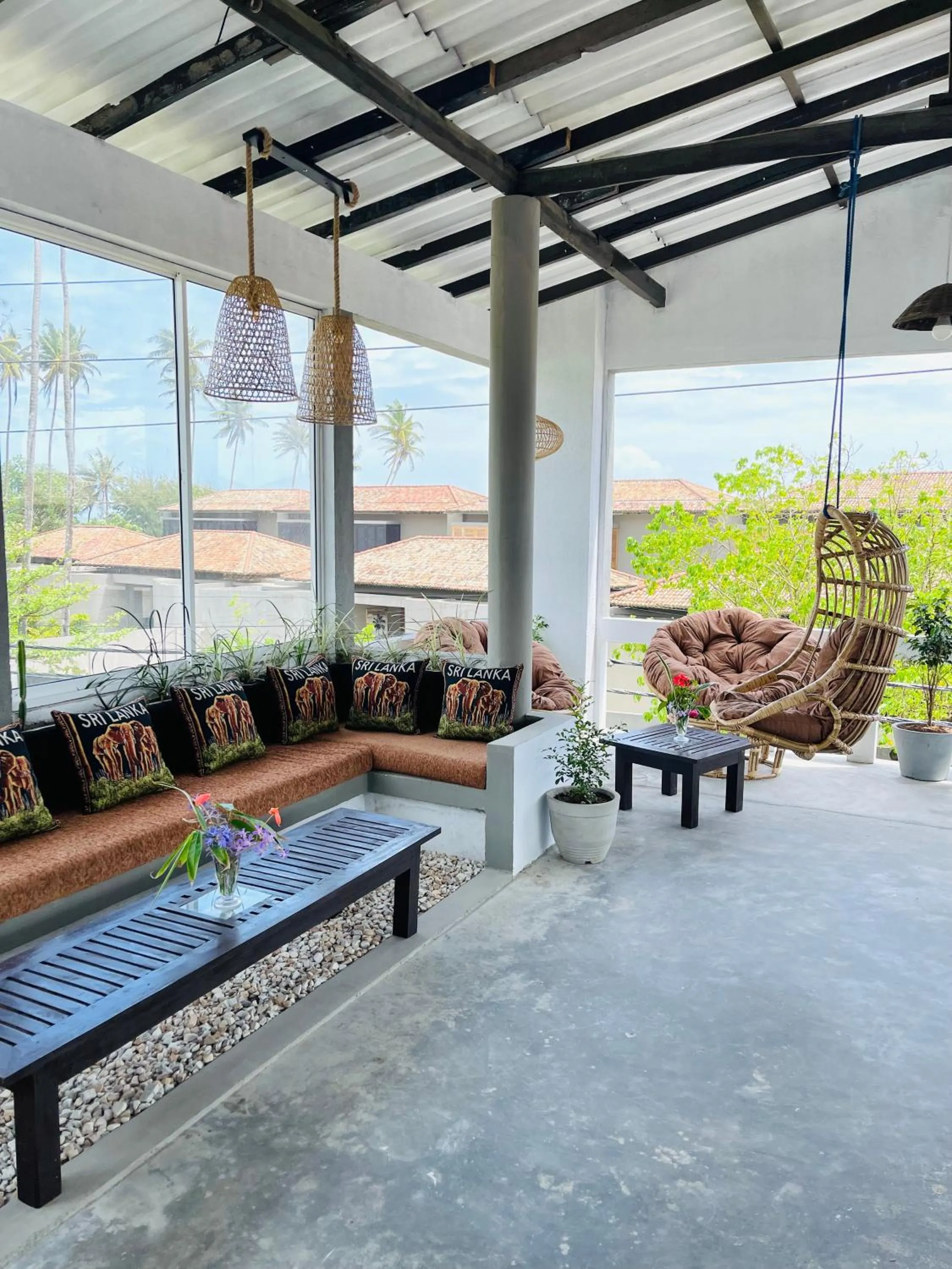 Balcony/Terrace in Cocoplant Surf Inn