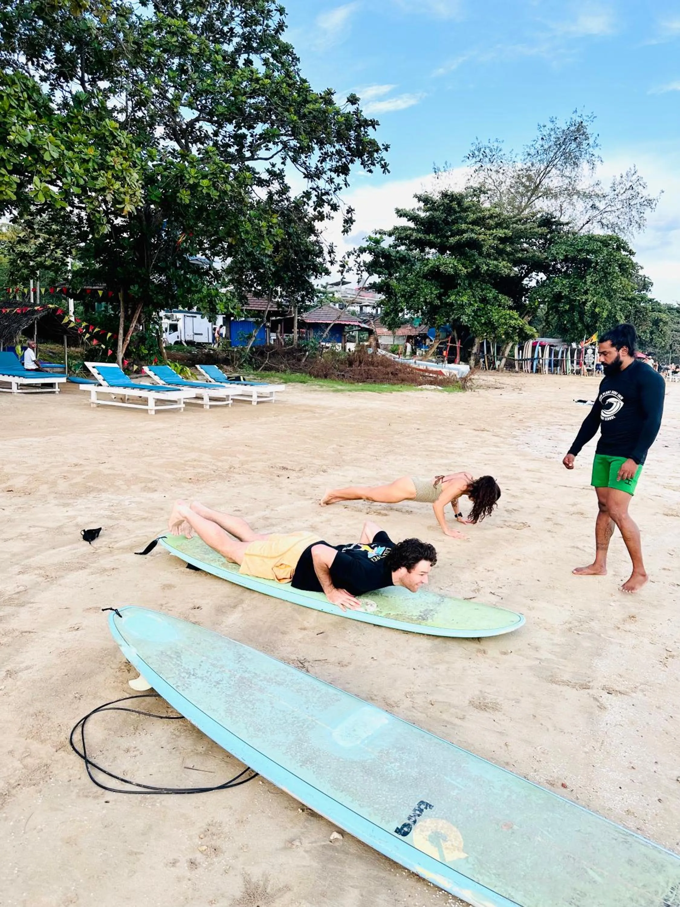 Beach in Cocoplant Surf Inn