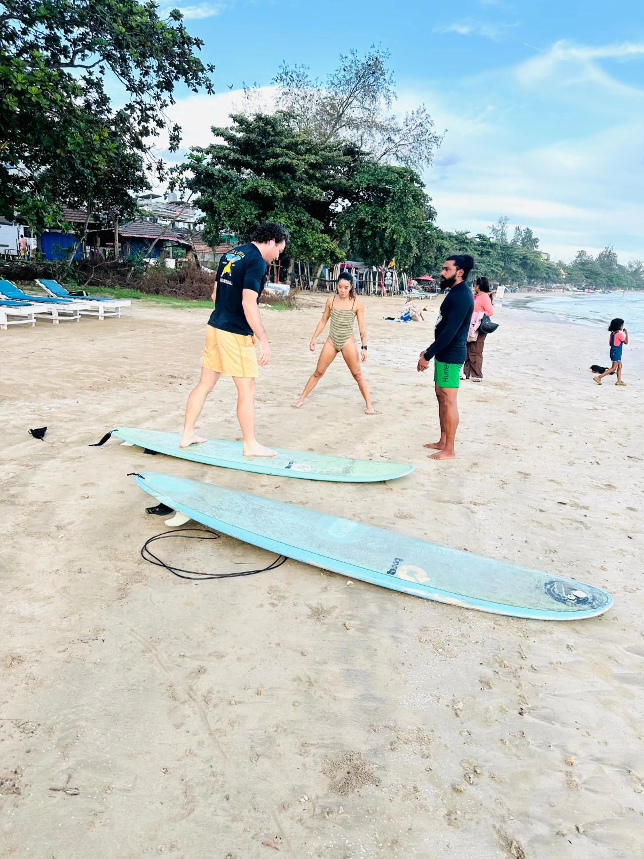 Beach in Cocoplant Surf Inn