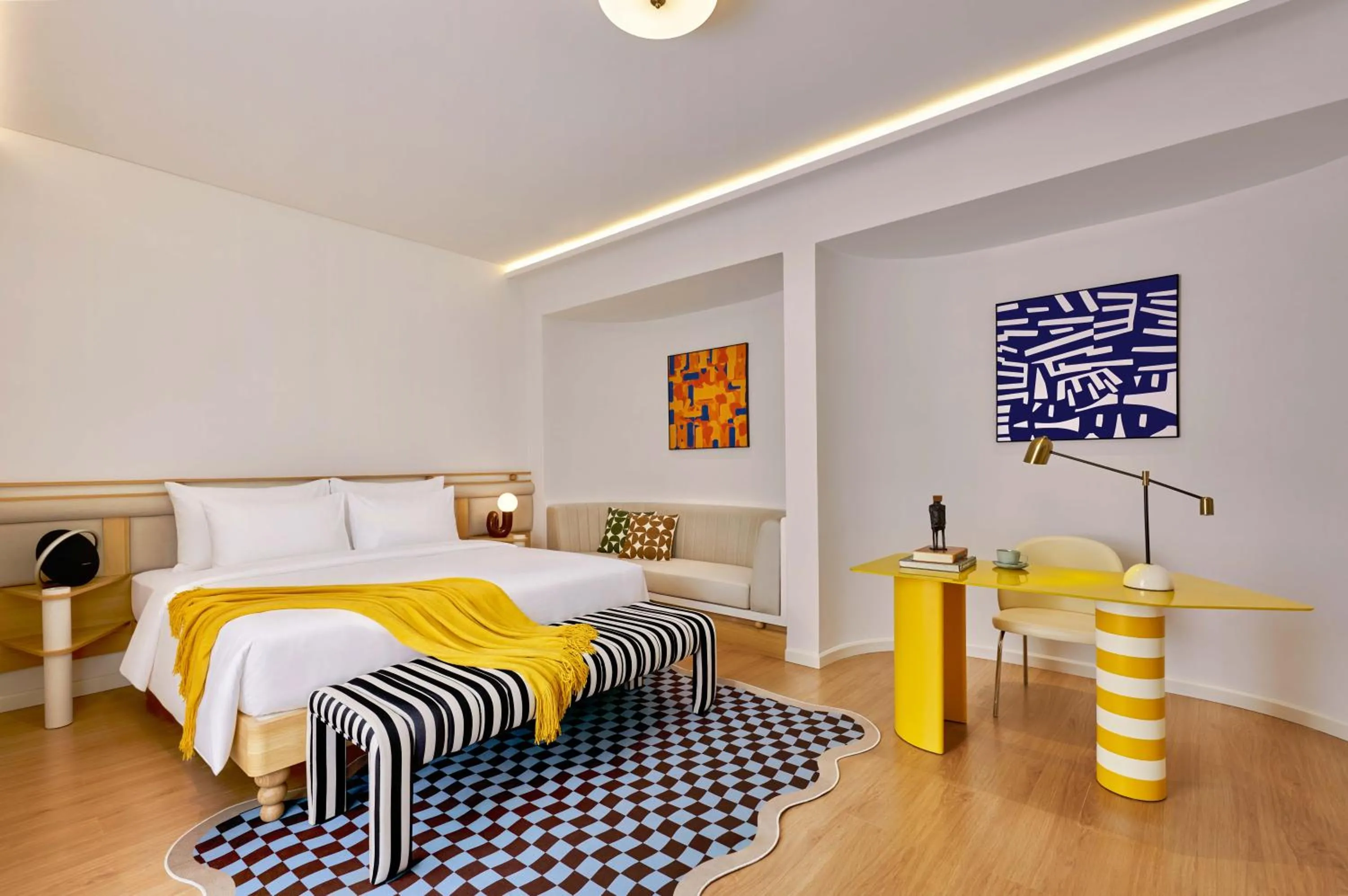 Deluxe With Banquette Seating in Savvy by M Village Hai Ba Trung, a brand of Modern Village Lifestyle