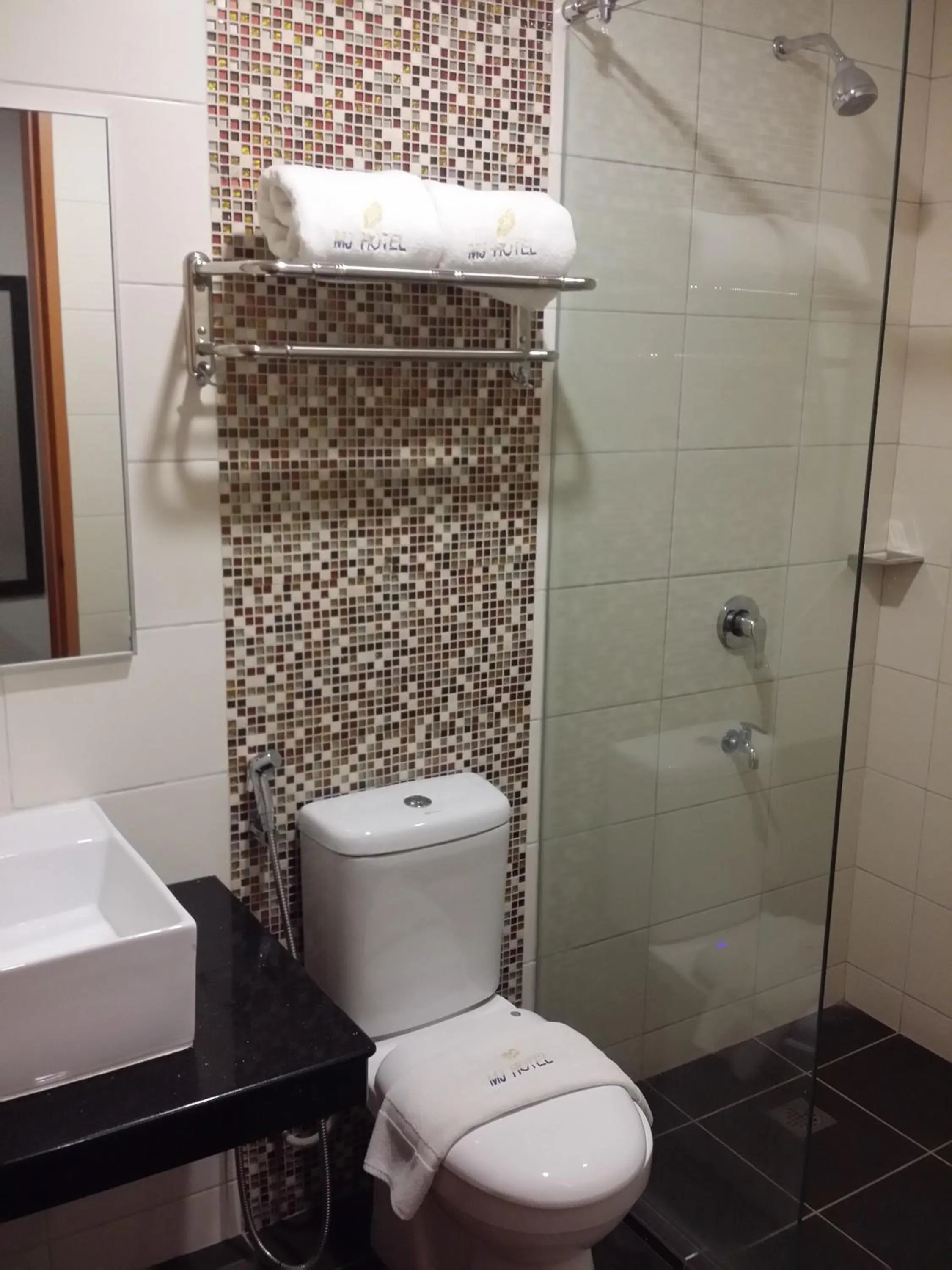 Bathroom in MJ Hotel