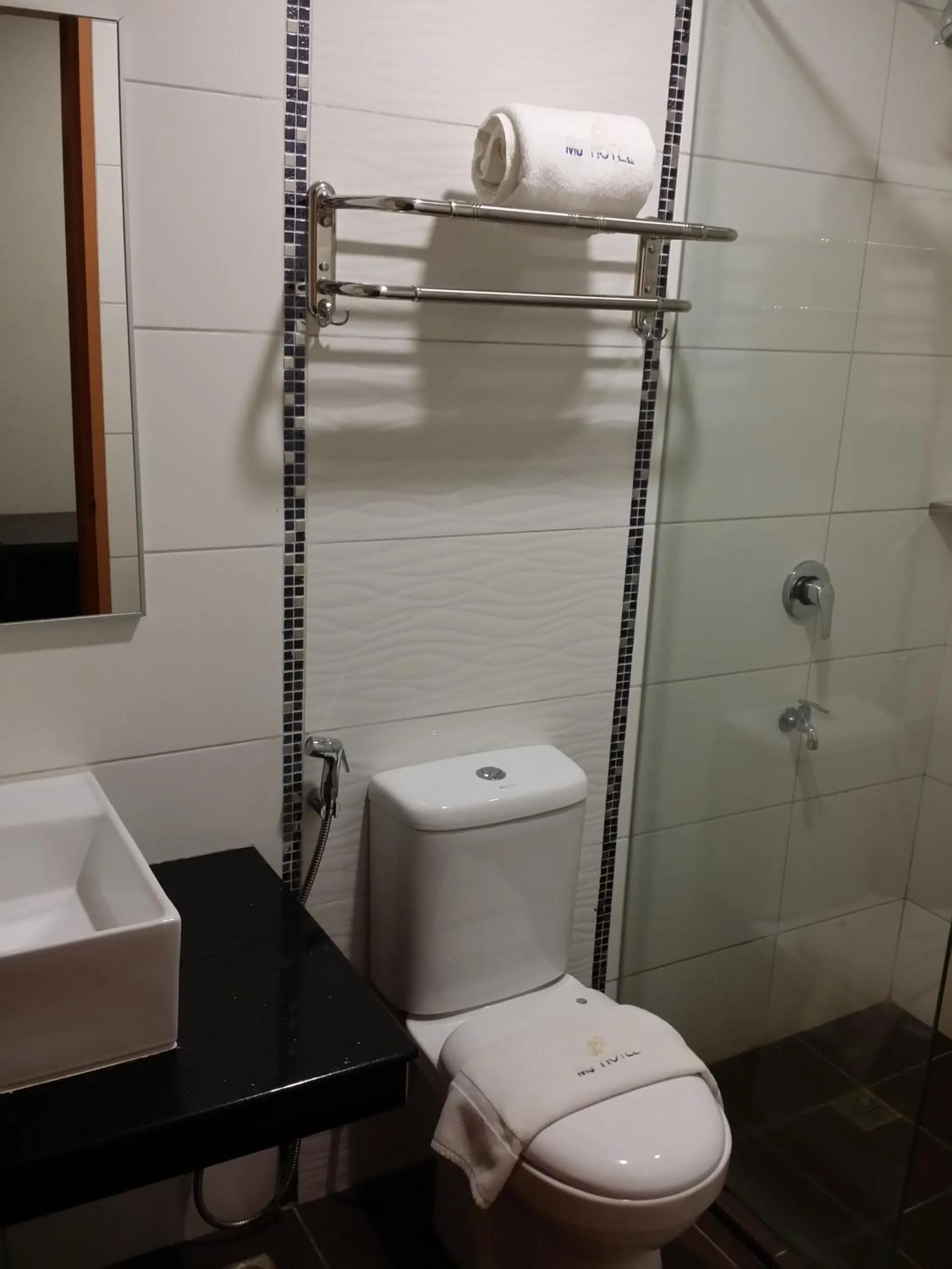 Bathroom in MJ Hotel