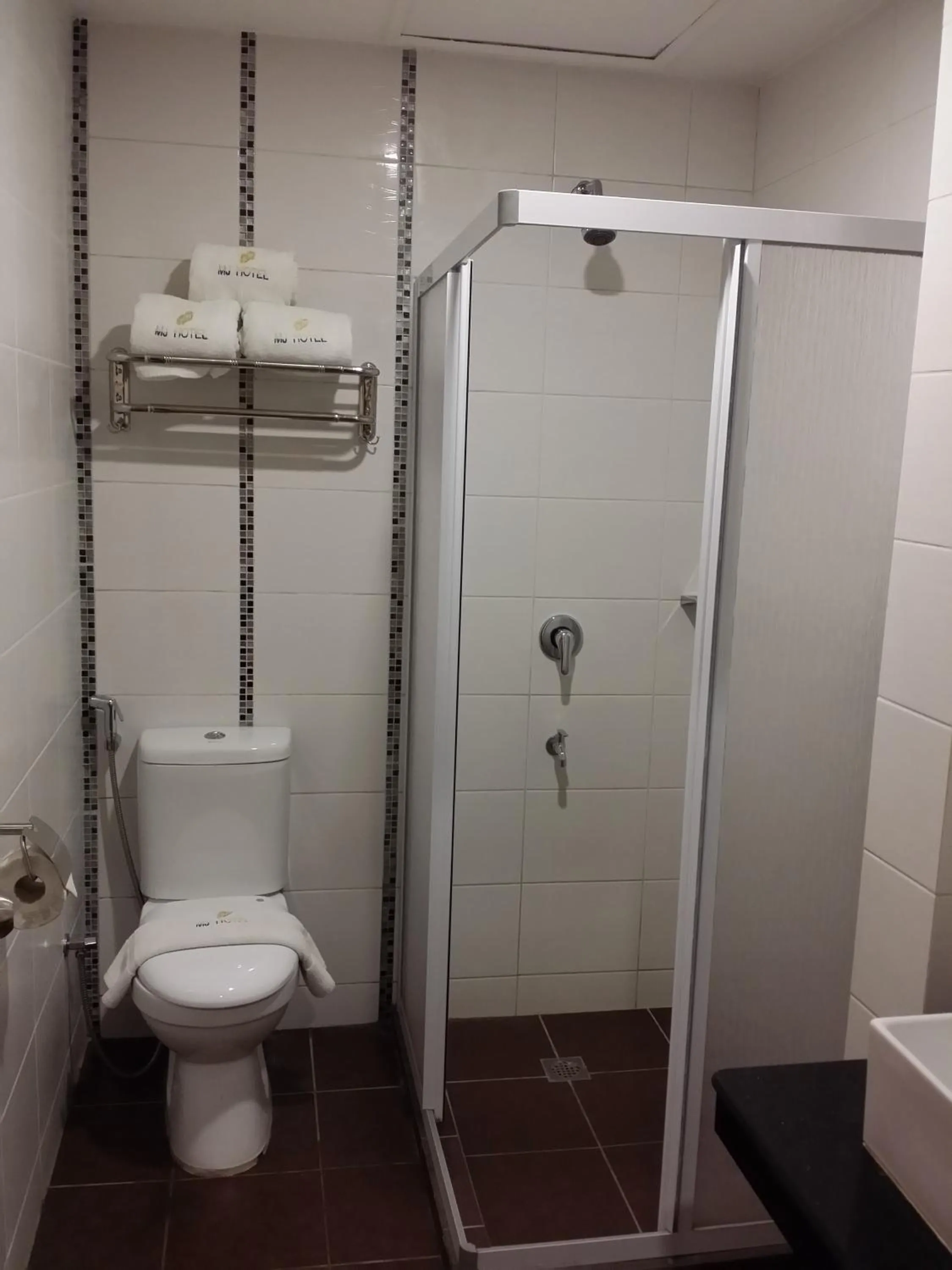 Bathroom in MJ Hotel