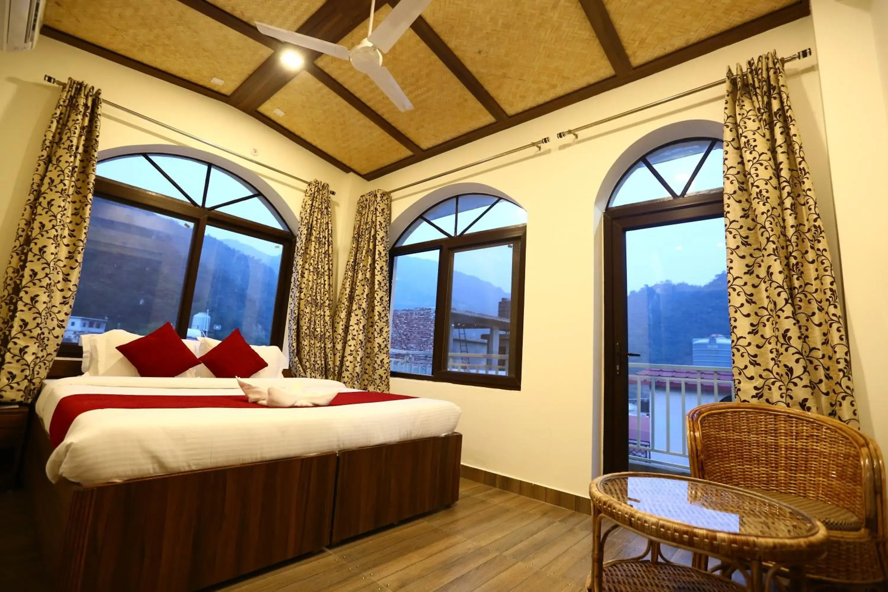 Photo of the whole room, Bed in Vedas Tapovan Photo of the whole room, Bed in Vedas Tapovan