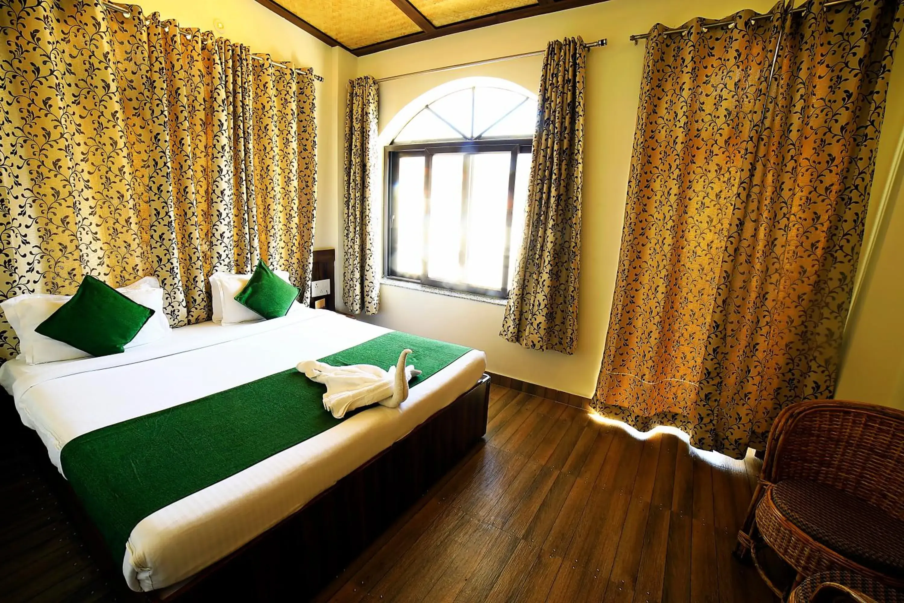 Bedroom, Bed in Vedas Tapovan Bedroom, Bed in Vedas Tapovan