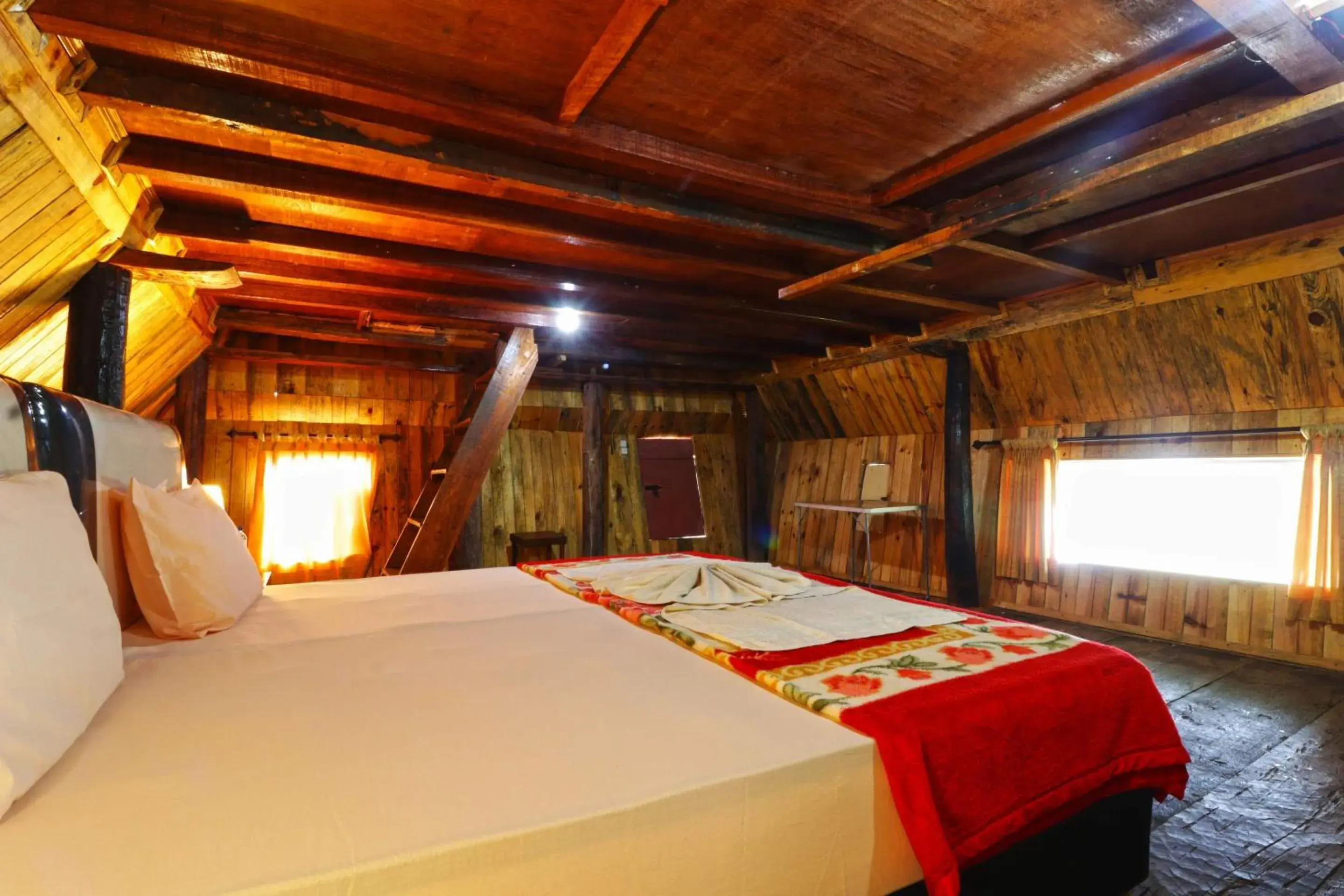 Bed in Tuk Tuk Timbul Bungalows Bed in Tuk Tuk Timbul Bungalows