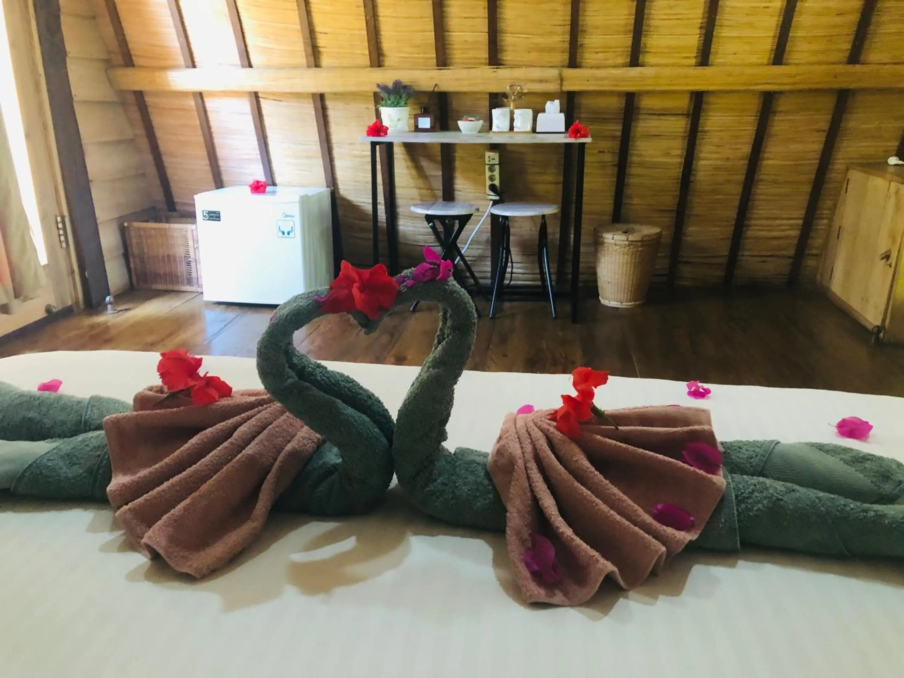 Bed in Meno Dream Resort