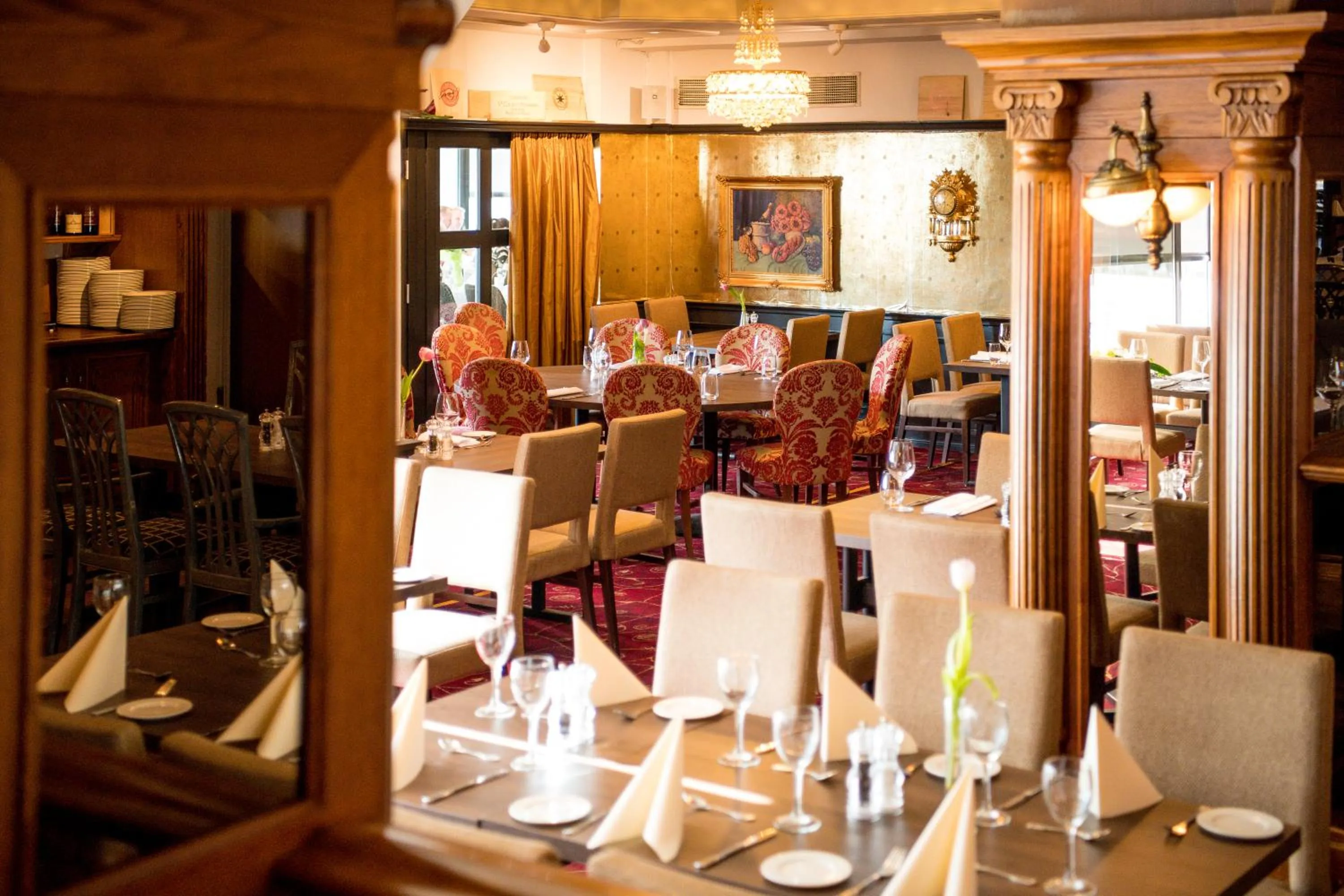 Restaurant/places to eat in Park Hotel Vossevangen