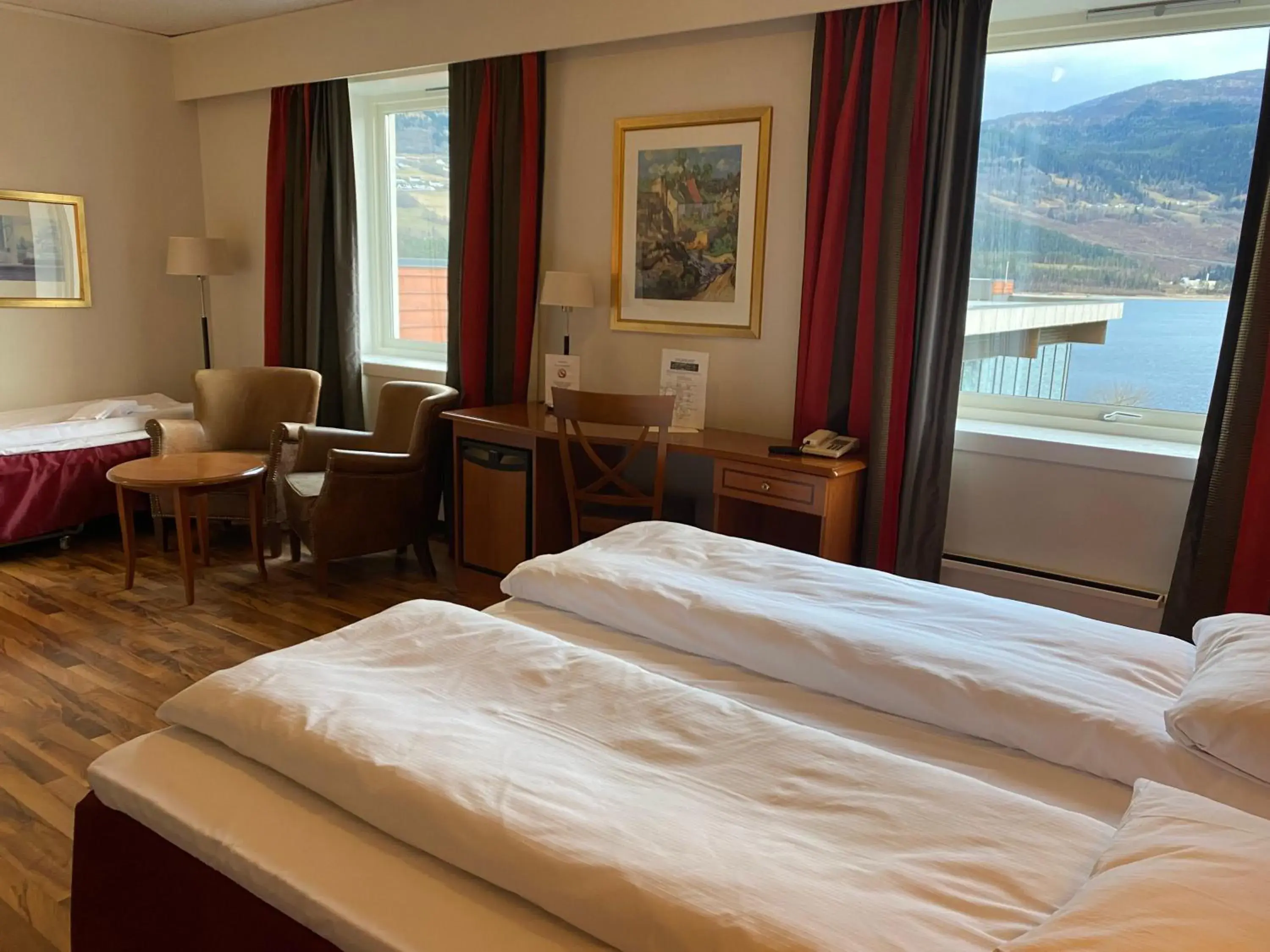 Bed in Park Hotel Vossevangen Bed in Park Hotel Vossevangen