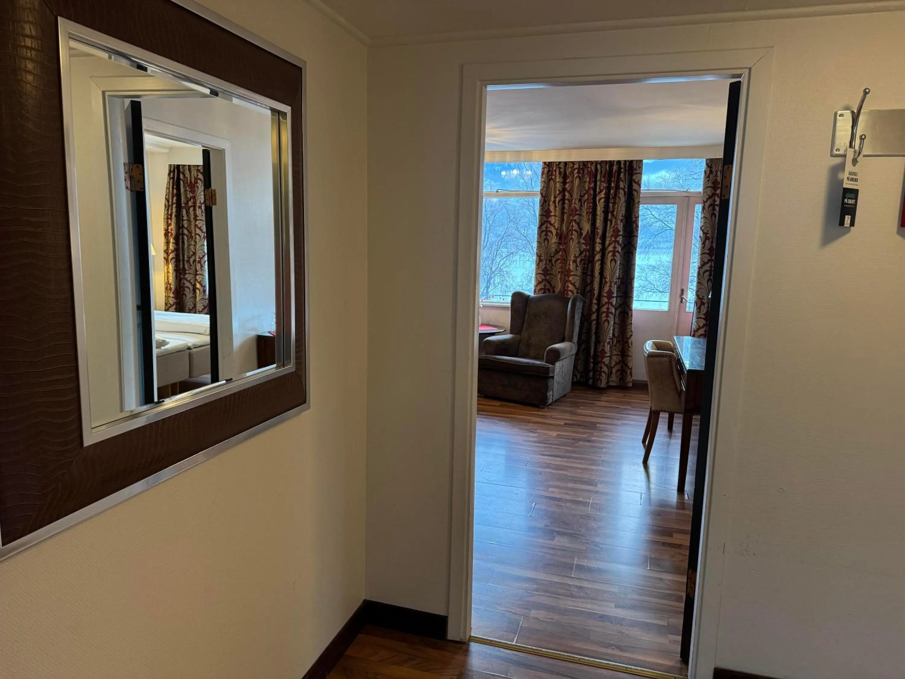 Living room in Park Hotel Vossevangen