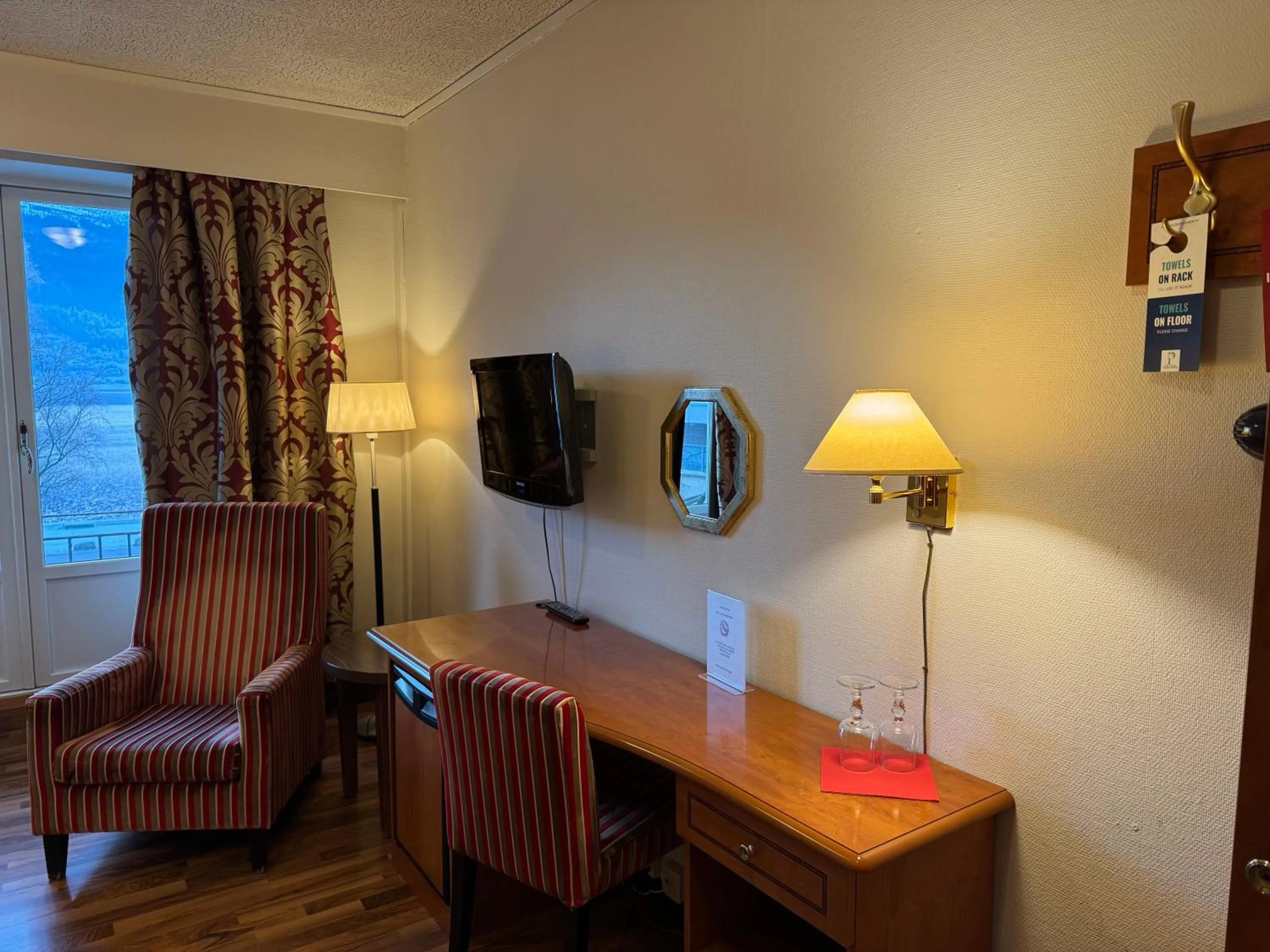 Seating area in Park Hotel Vossevangen