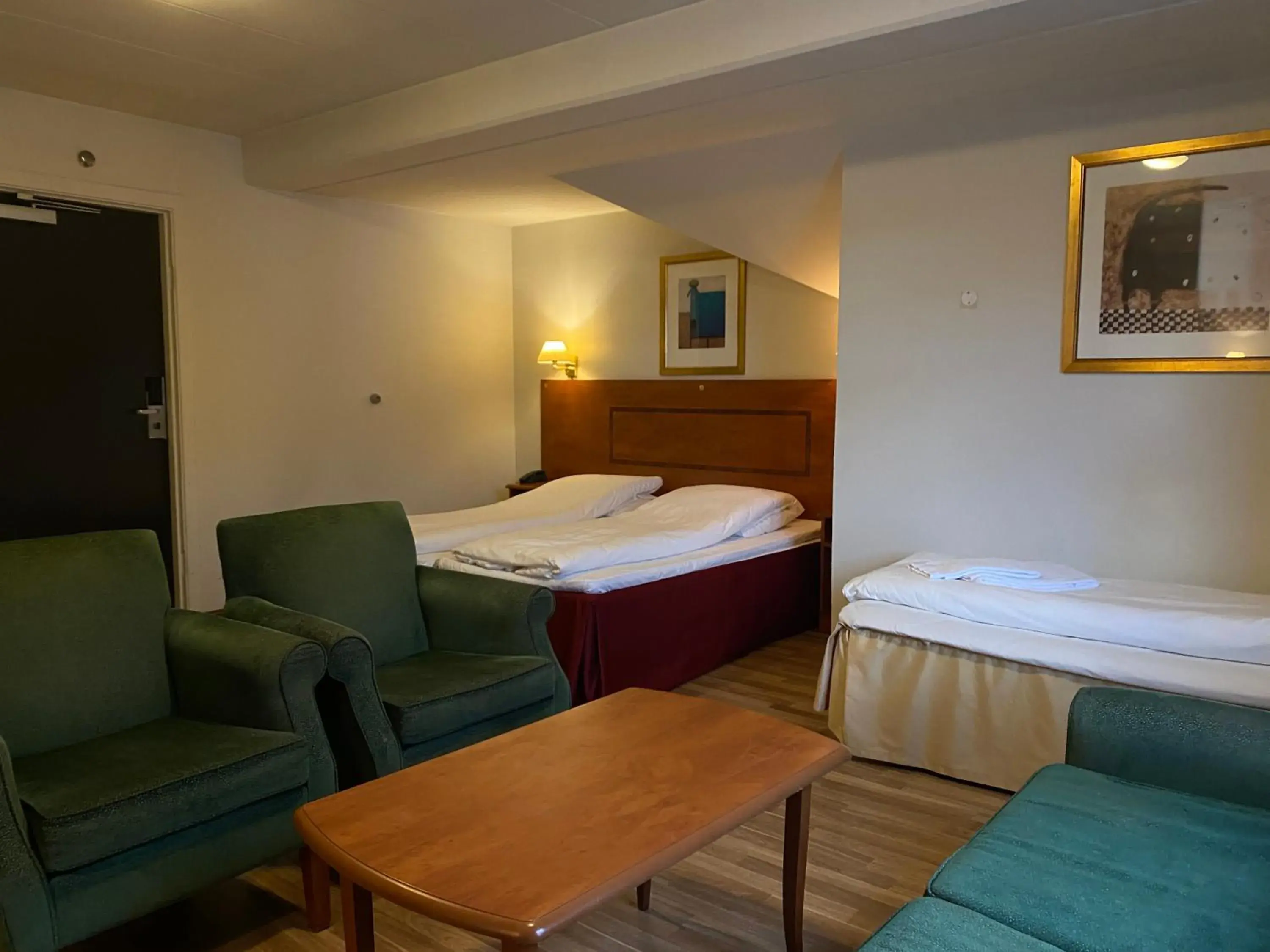 Bed in Park Hotel Vossevangen Bed in Park Hotel Vossevangen