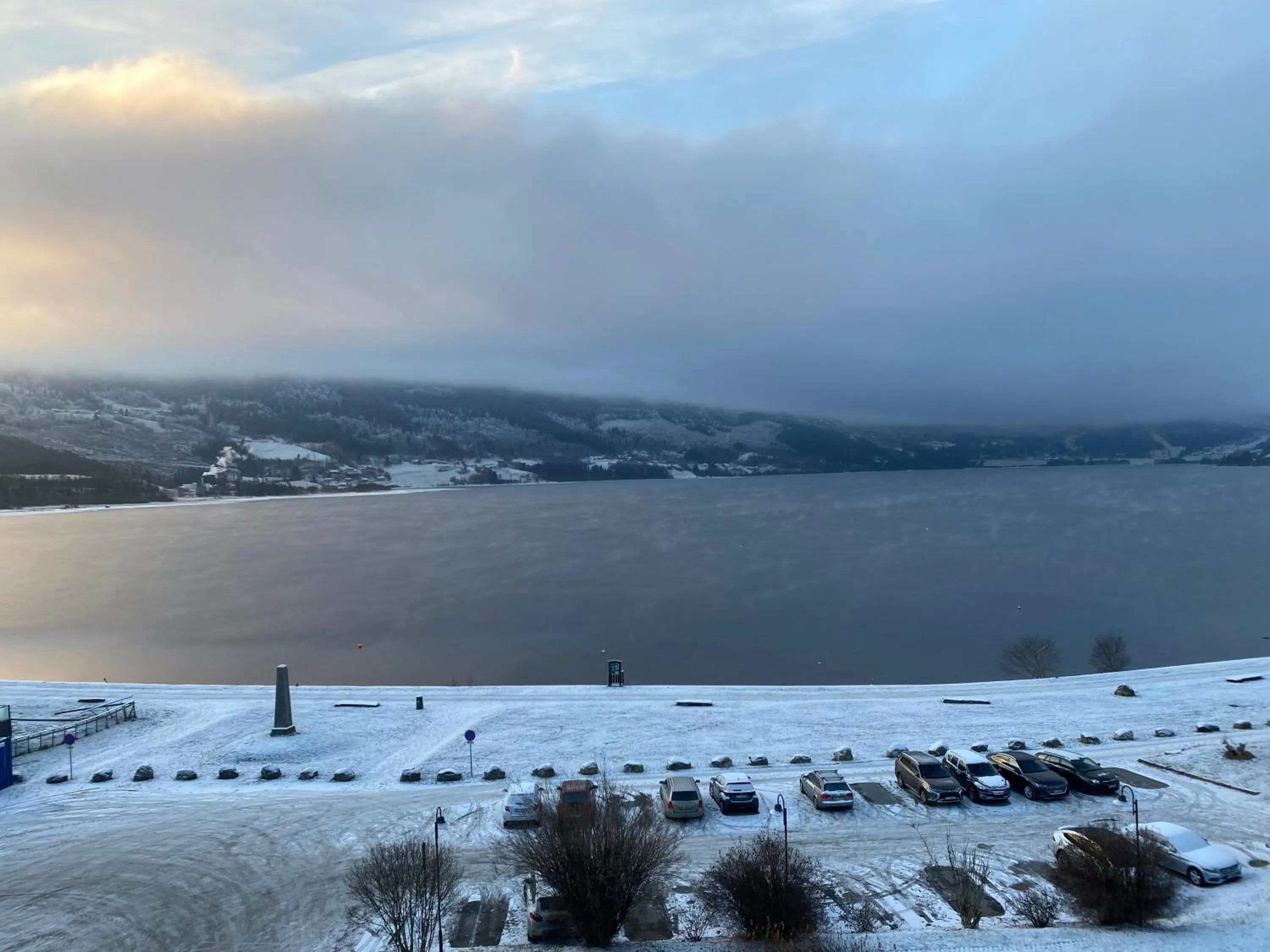 Lake view in Park Hotel Vossevangen