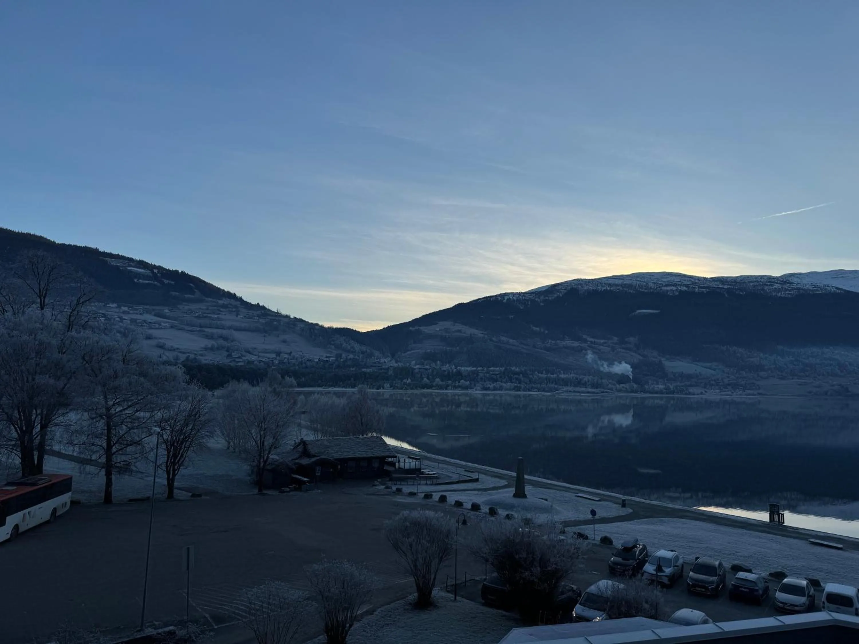 Lake view in Park Hotel Vossevangen
