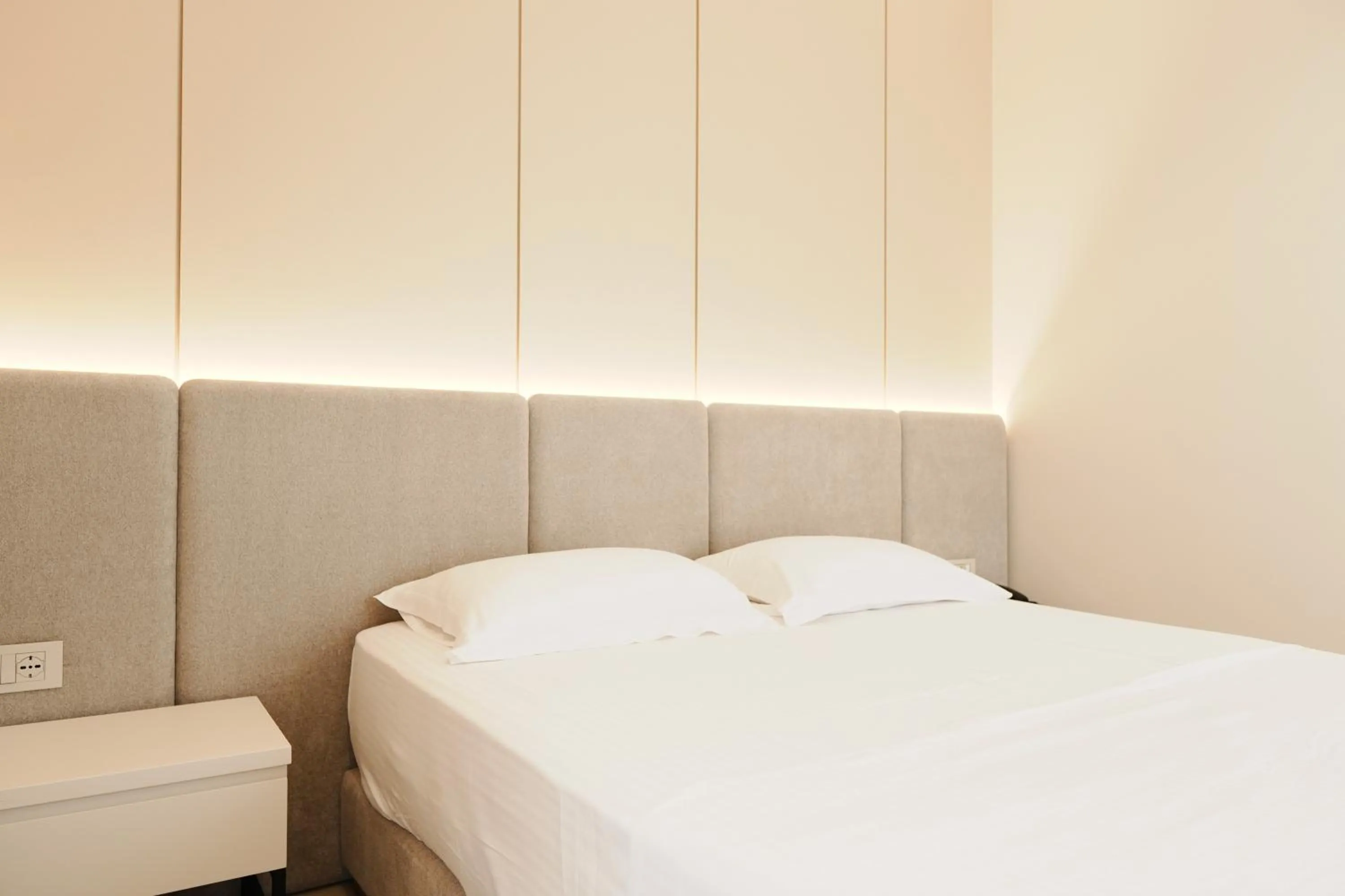 Bed in Hotel Mediterrane