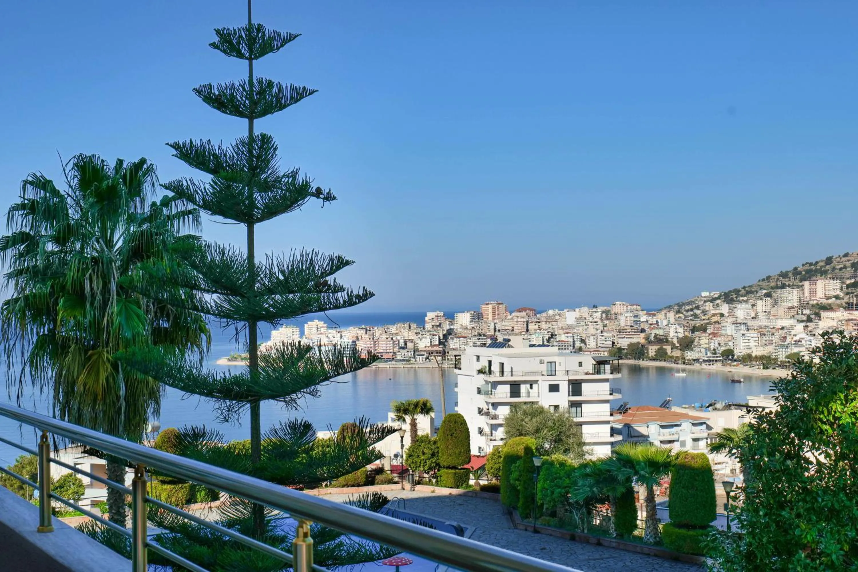 City view in Hotel Mediterrane