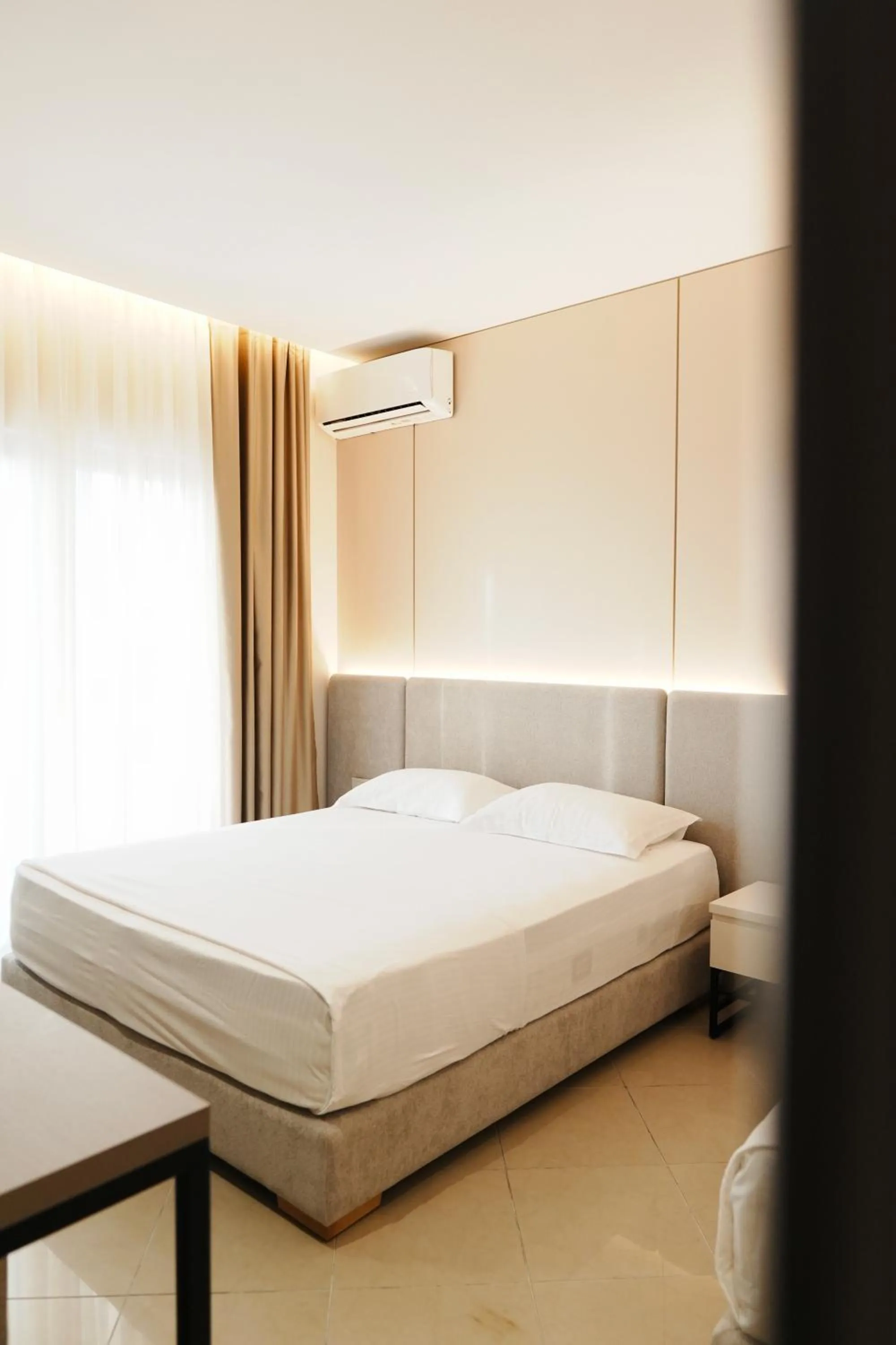 Bed in Hotel Mediterrane