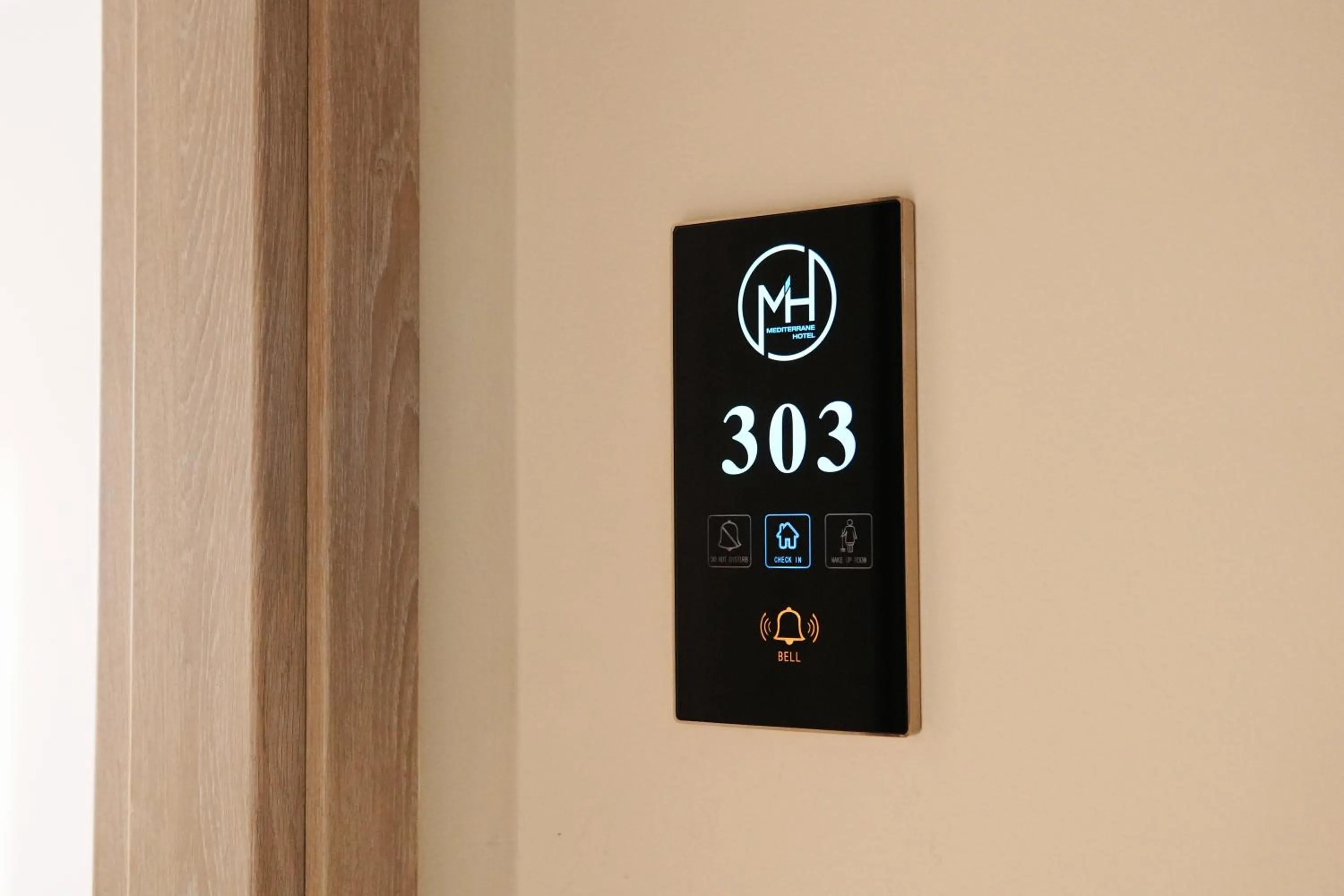 Property logo or sign in Hotel Mediterrane