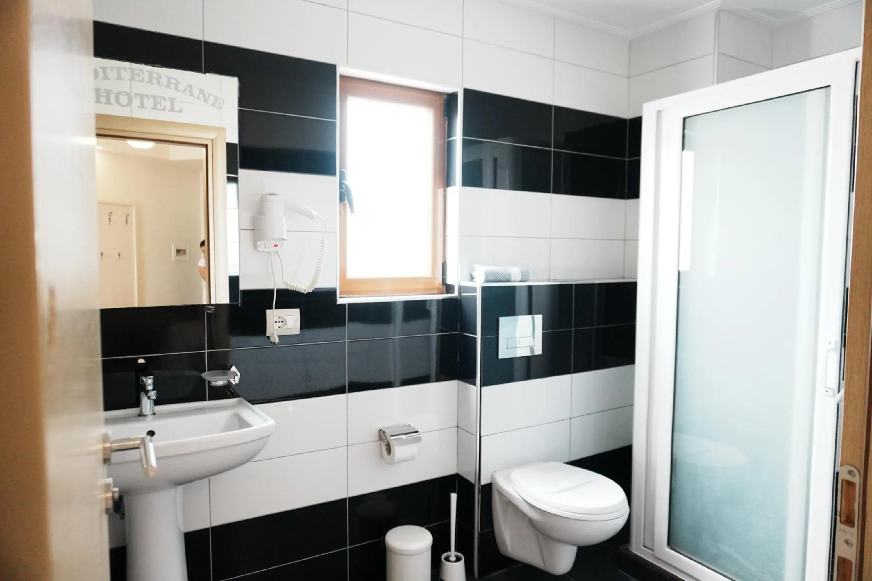 Bathroom in Hotel Mediterrane