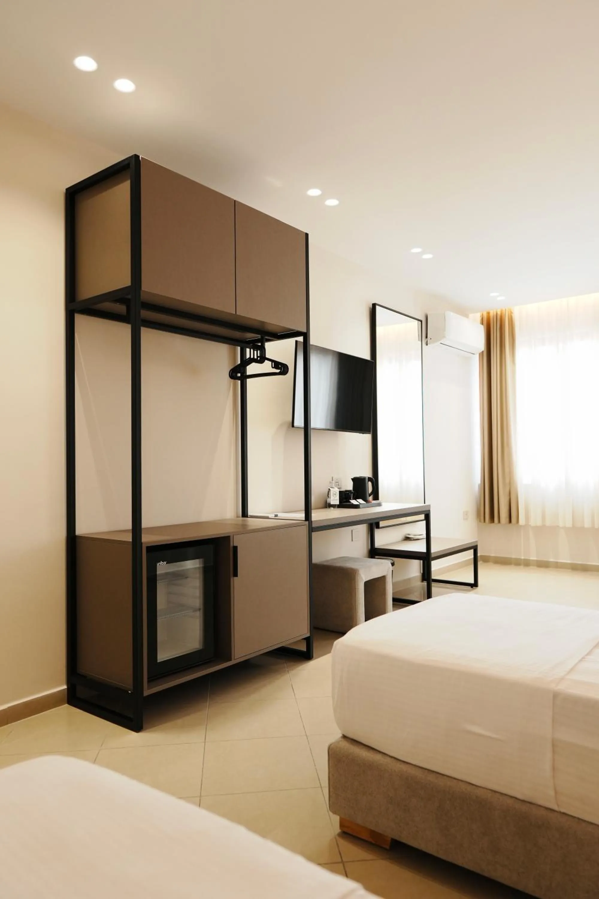 Bed in Hotel Mediterrane