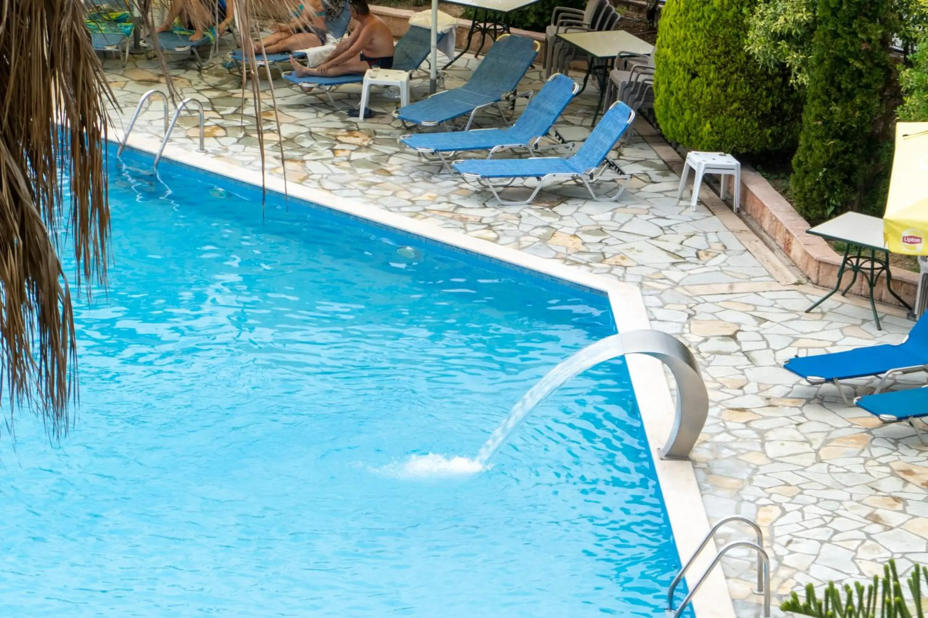 Swimming pool in Hotel Mediterrane Swimming pool in Hotel Mediterrane