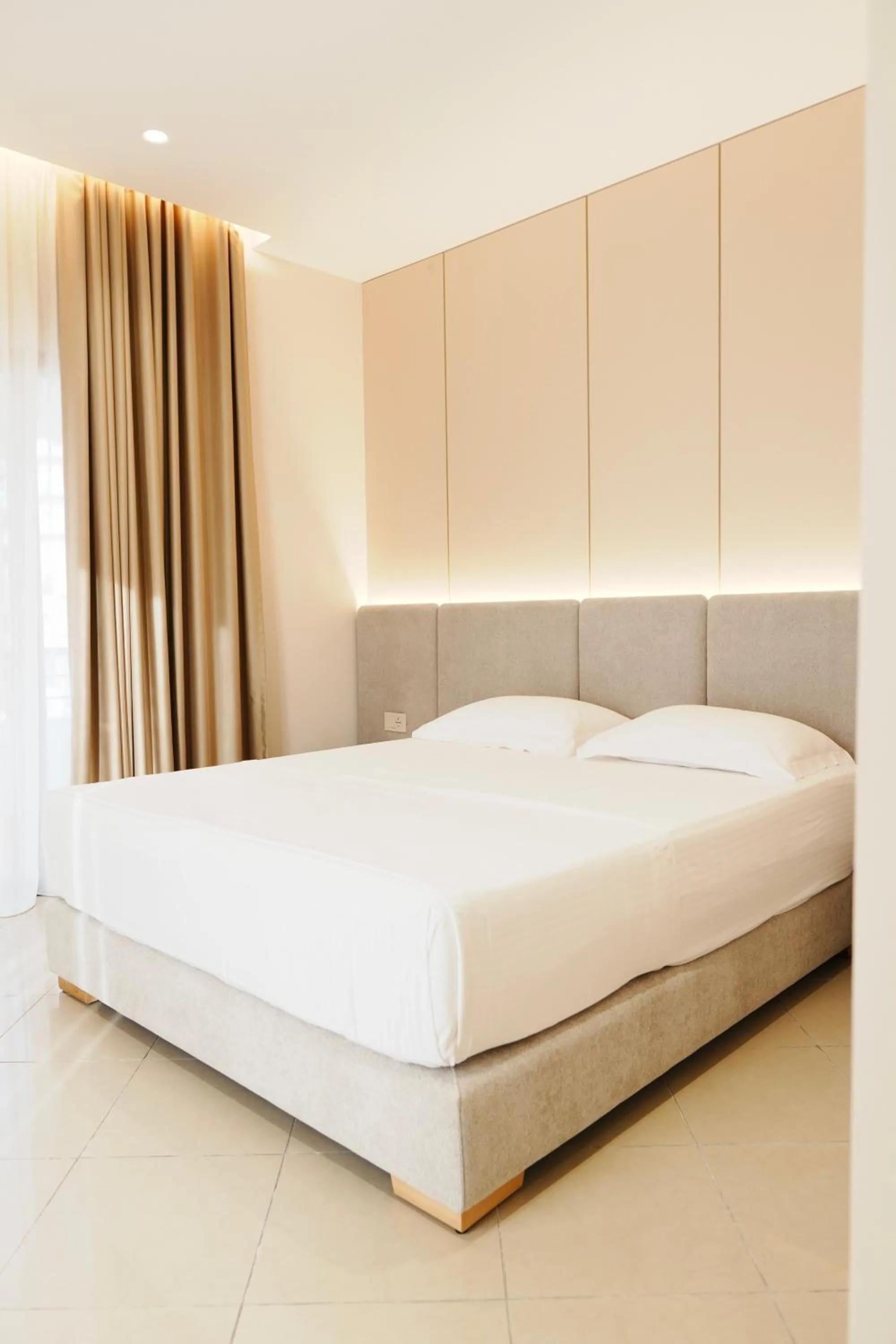 Bed in Hotel Mediterrane