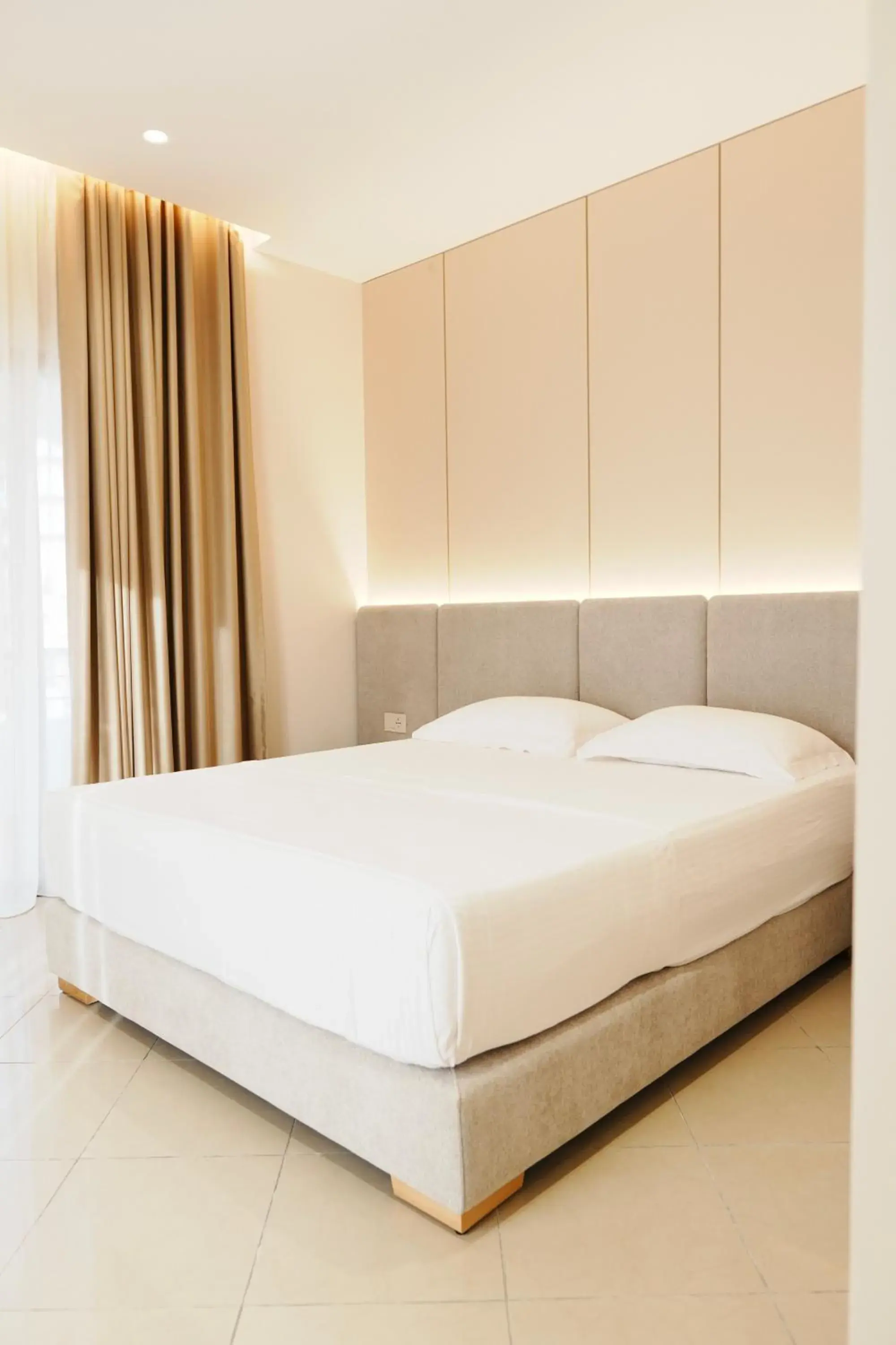 Bed in Hotel Mediterrane Bed in Hotel Mediterrane