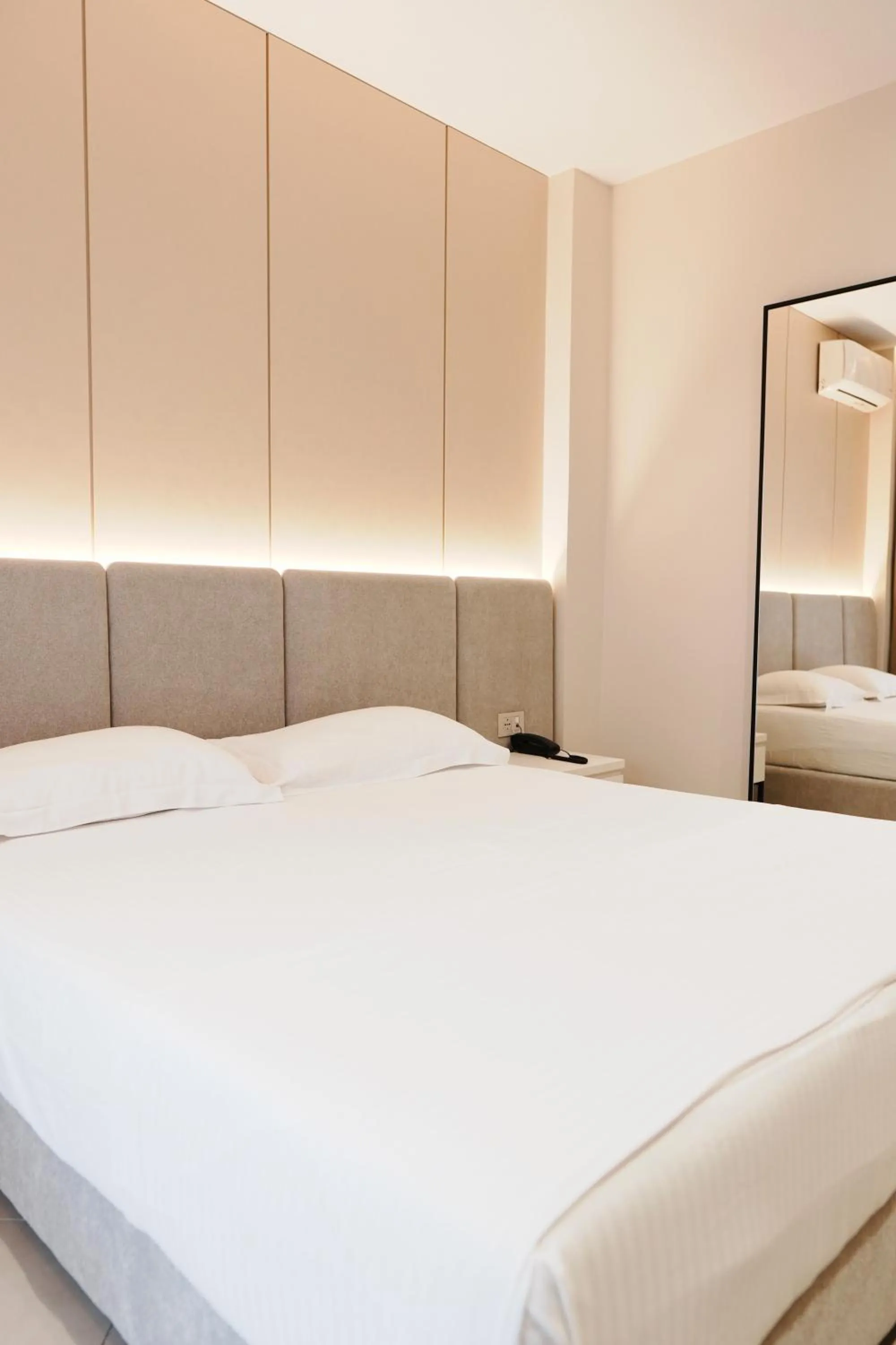 Bed in Hotel Mediterrane