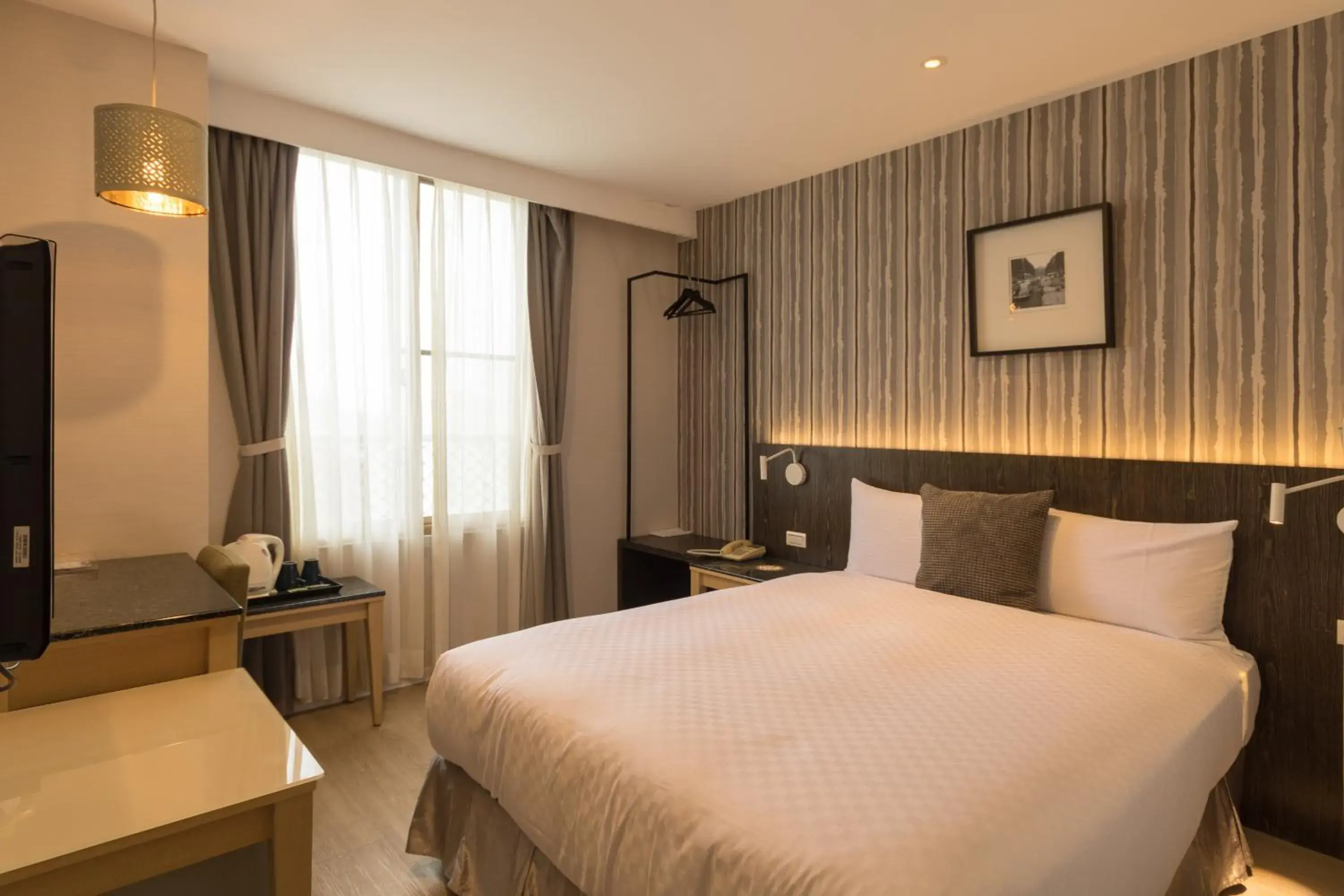 Bed in Just Enjoy Business Hotel Bed in Just Enjoy Business Hotel