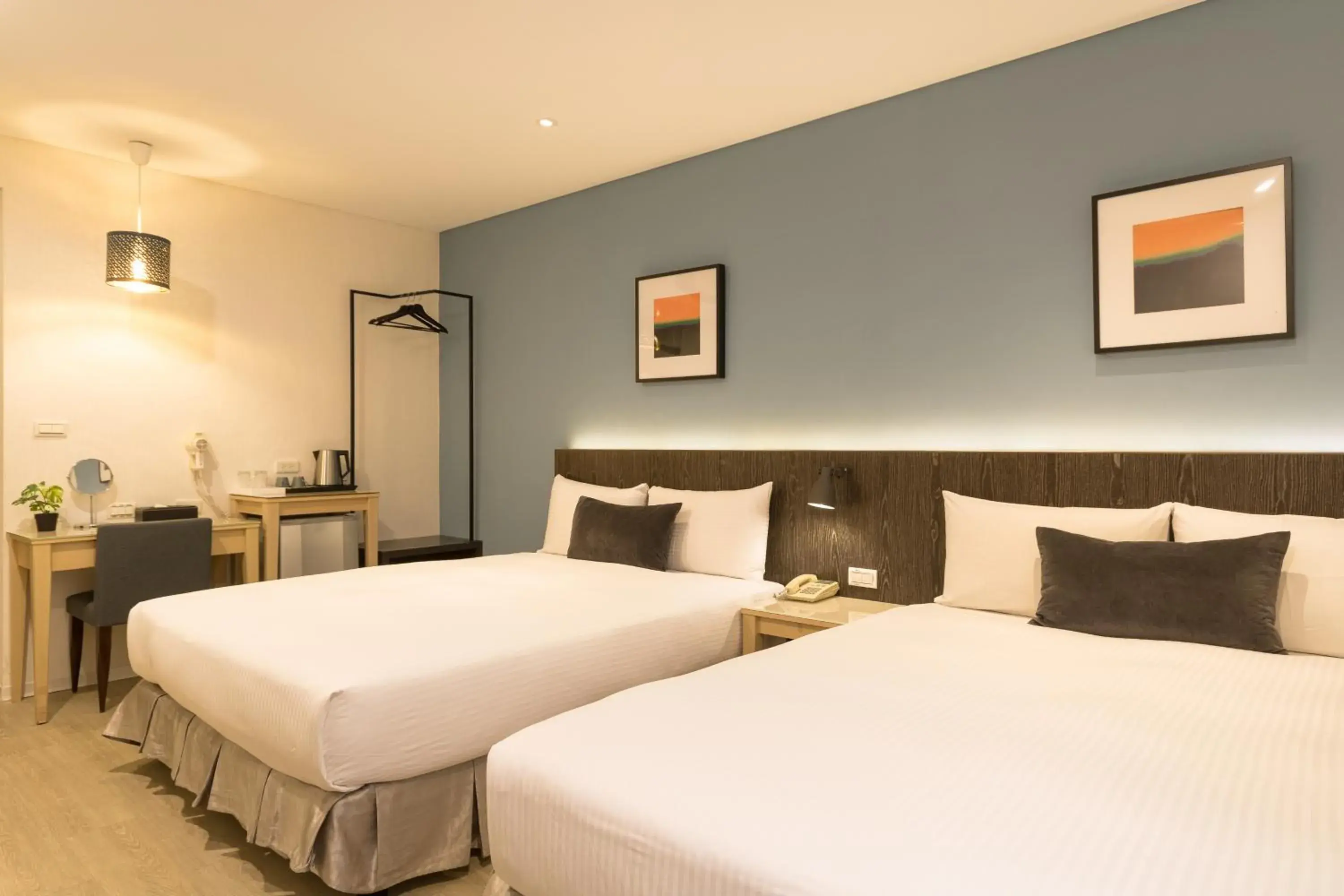 Bed in Just Enjoy Business Hotel Bed in Just Enjoy Business Hotel