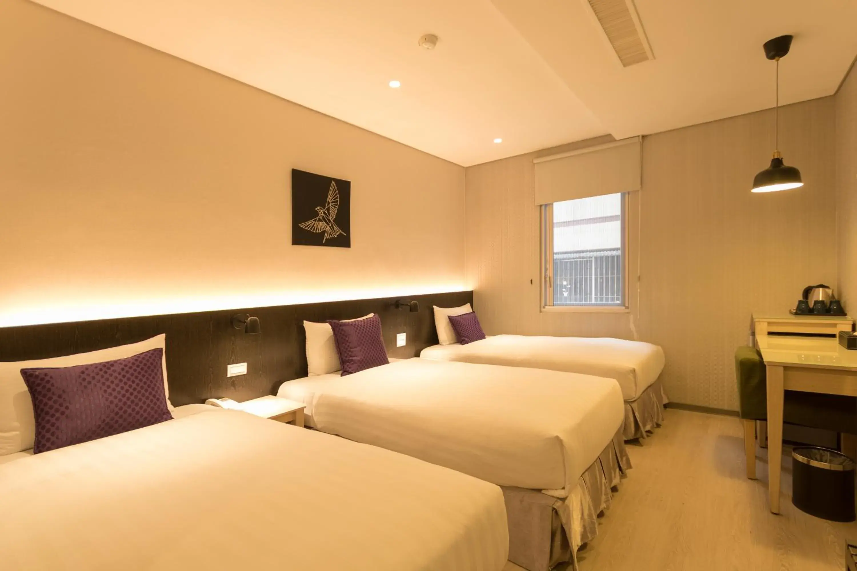 Bed in Just Enjoy Business Hotel Bed in Just Enjoy Business Hotel