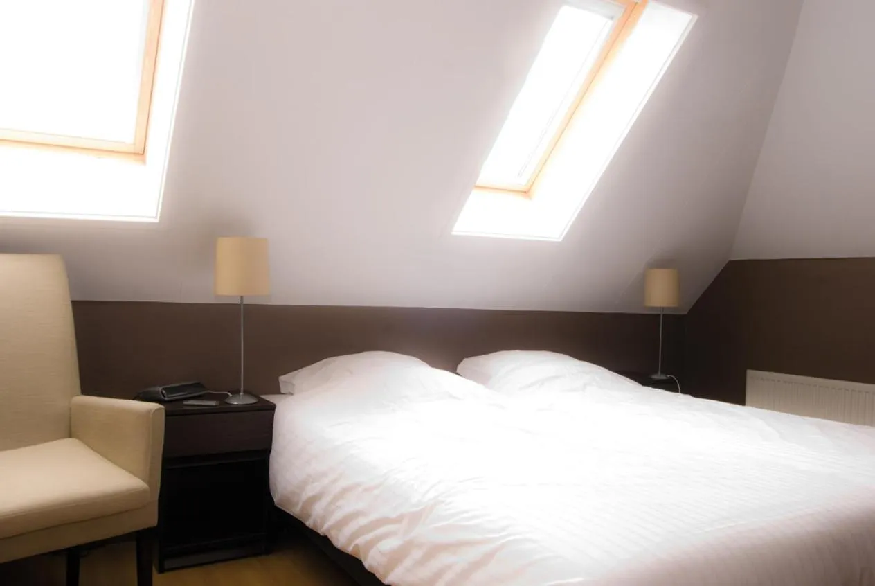 Bed in Hotel Bertram