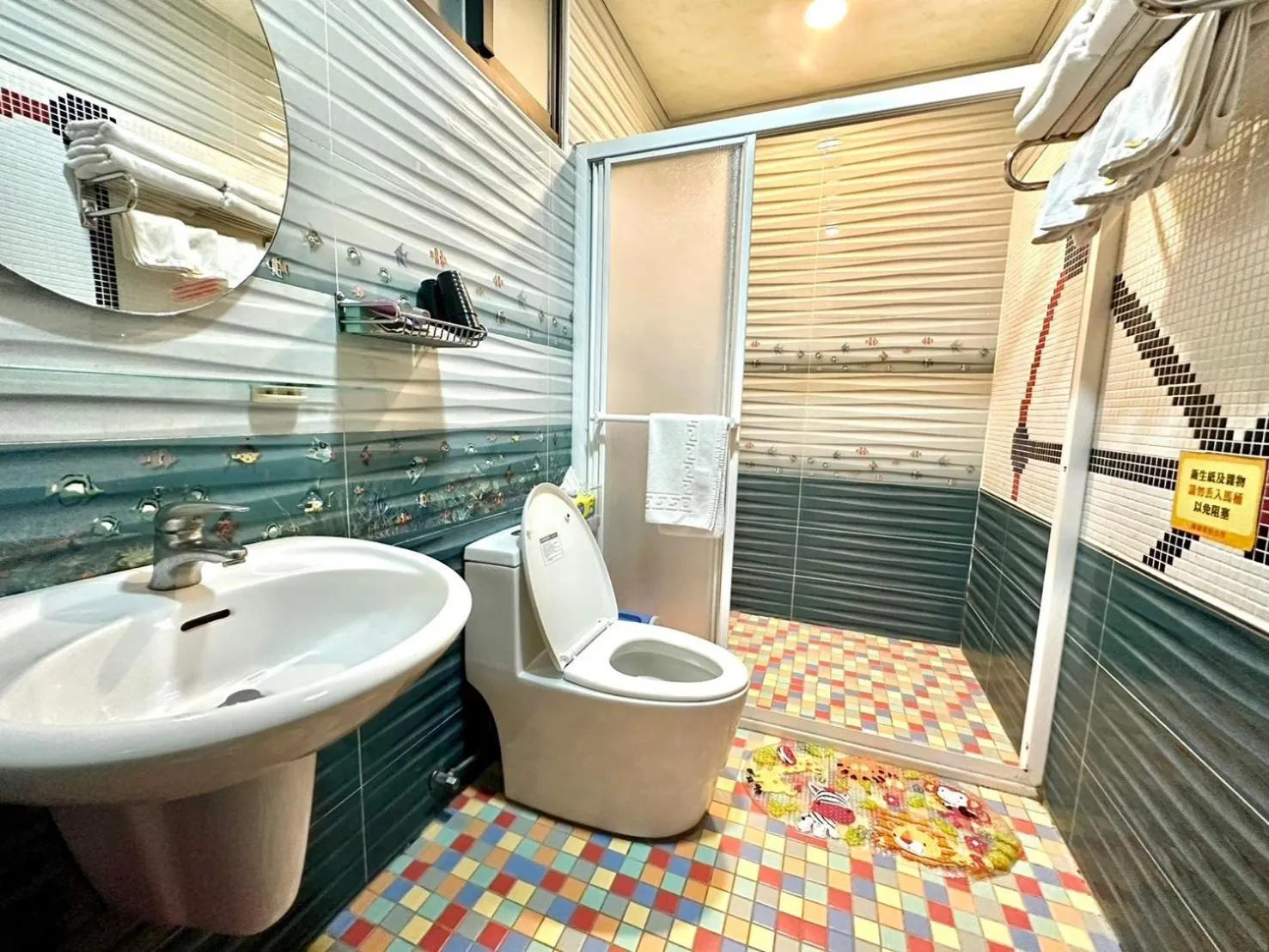 Shower in Little Apple B&B