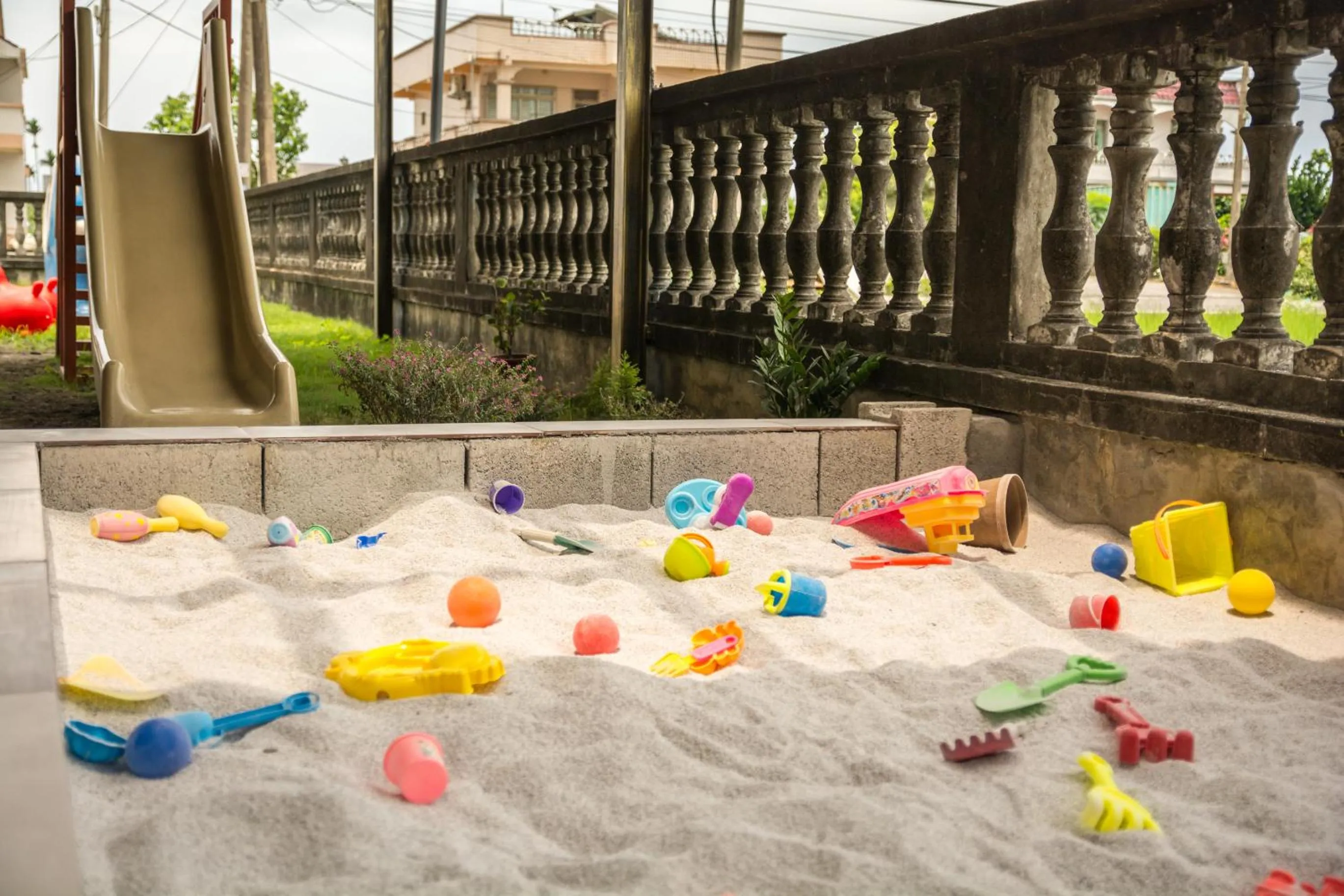 Children play ground in Little Apple B&B