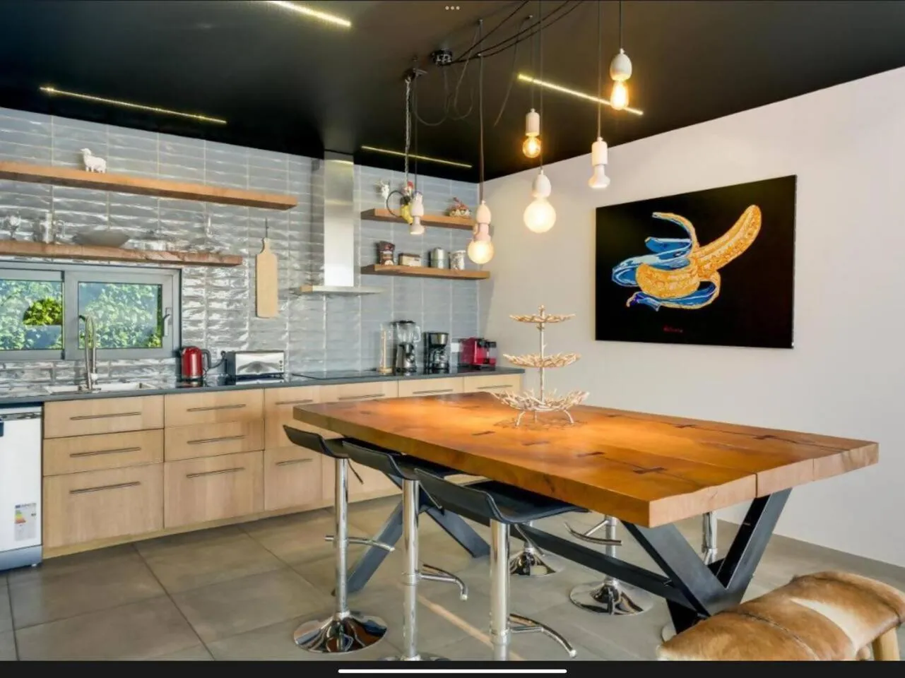 Coffee/tea facilities in Villa Rubydom by Turin